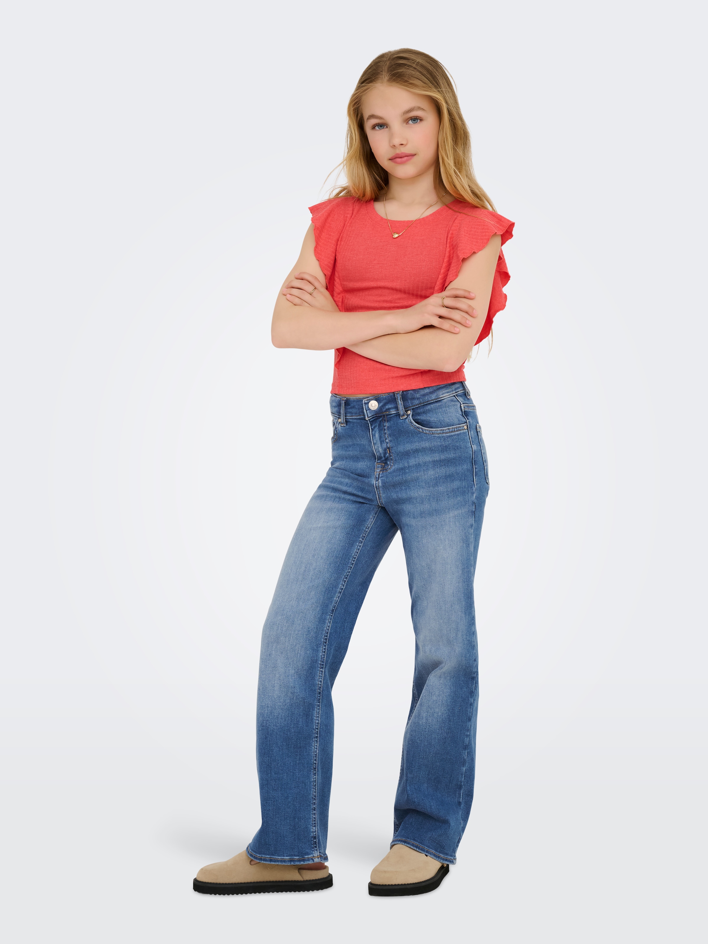 KIDS ONLY Jeans large »KOGMADISON BLUSH WIDE DNM CRO37 NOOS«