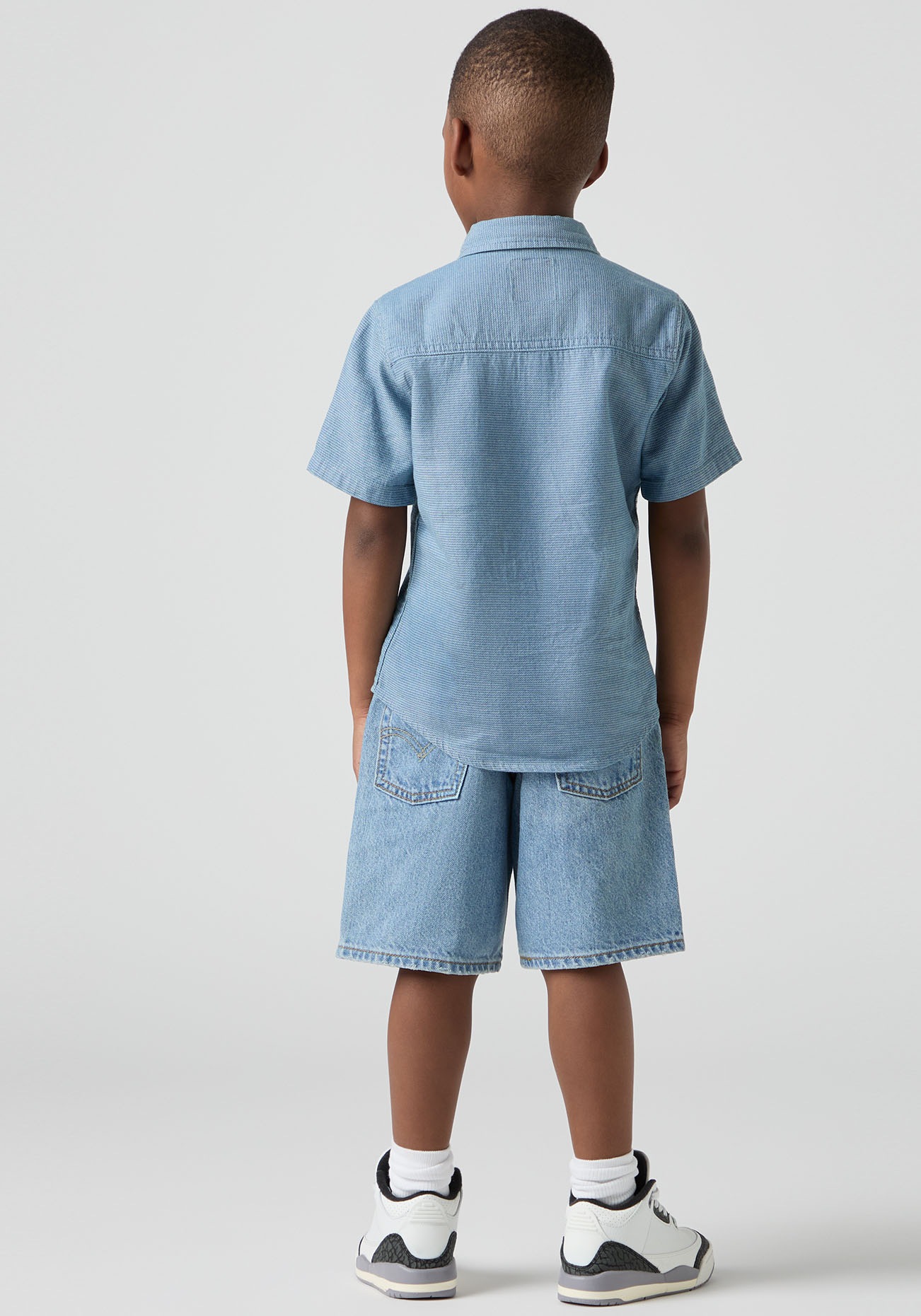 Levi's® Kids Short en jean aus robustem Baumwolldenim