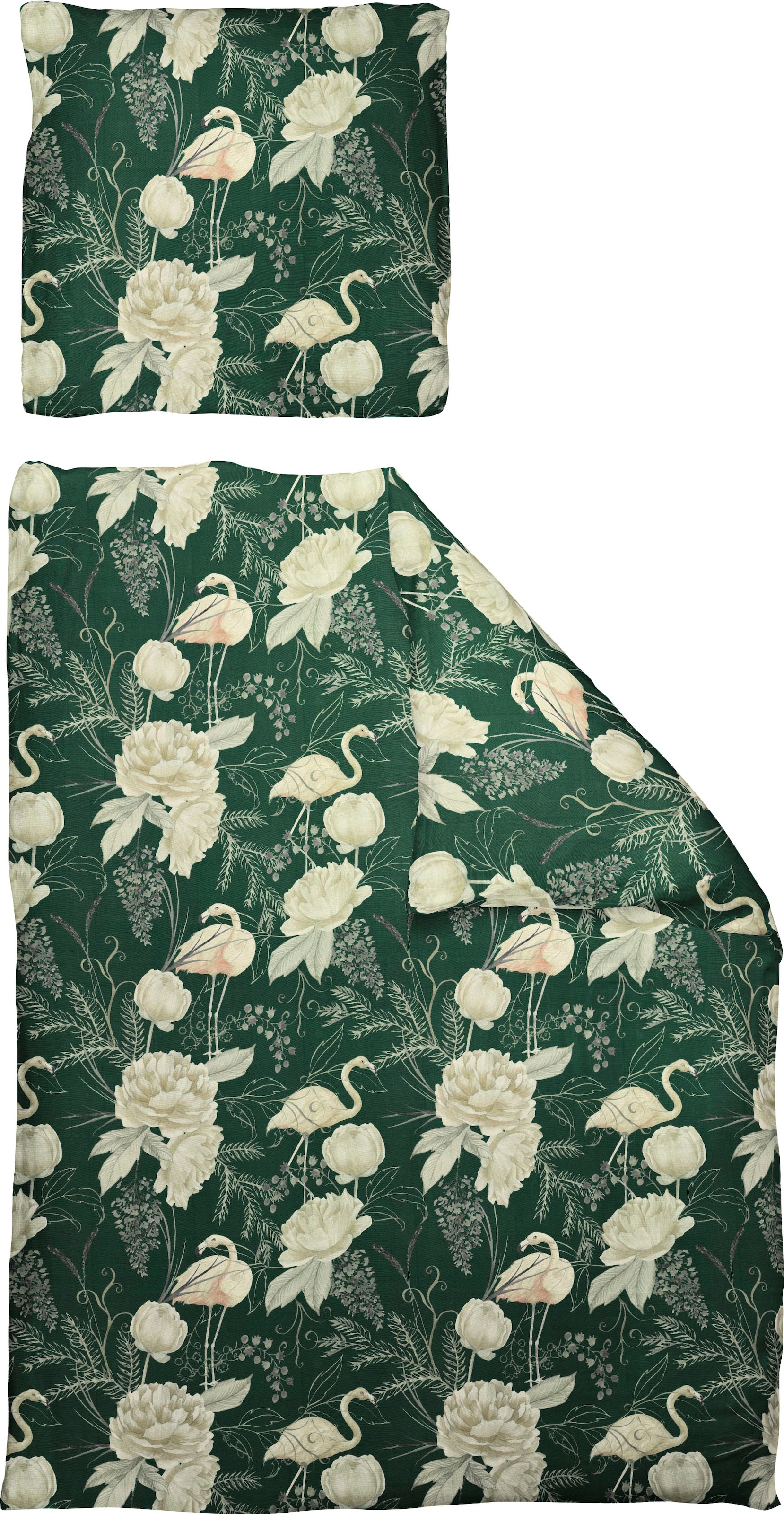 Adam Bettwäsche »Eden« 2 Stk. aus 100 % Bio-Baumwolle, 2 teilig - Bettwäsche Set