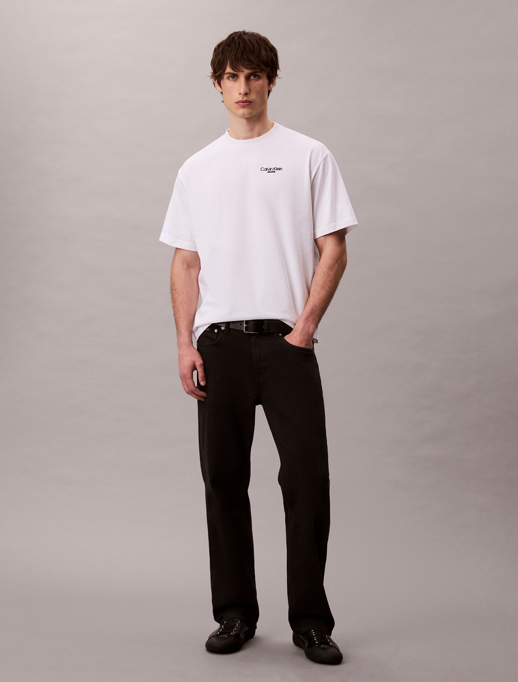 Calvin Klein Jeans T-shirt »LOGO BACK PRINT T-SHIRT« Mit Rundhalsausschnitt, regular fit