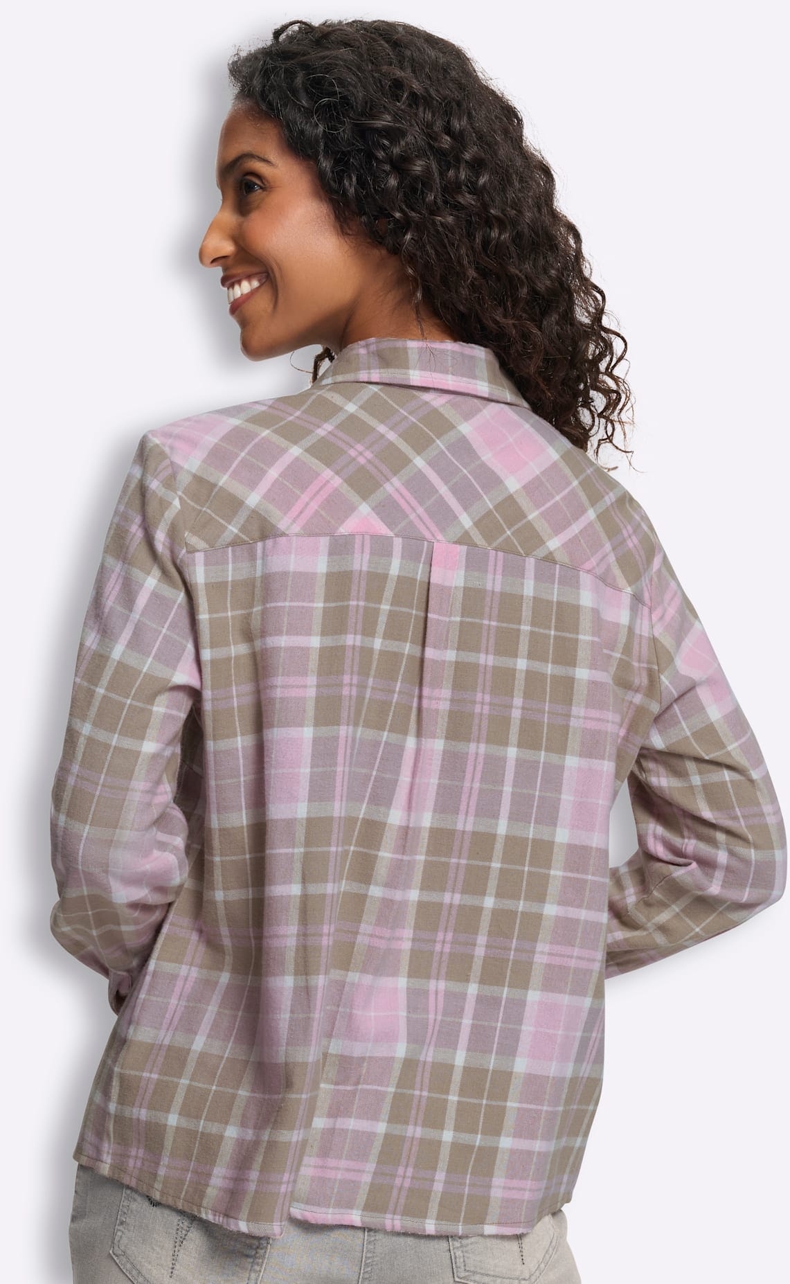 heine Blouse à carreaux