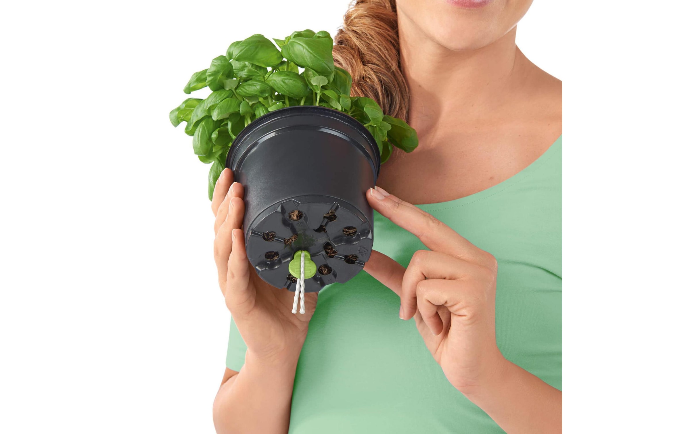   Pot de fleurs »Lechuza Pflanzentopf Cube Color Dun« Material: Polycarbonat, Polypropylen