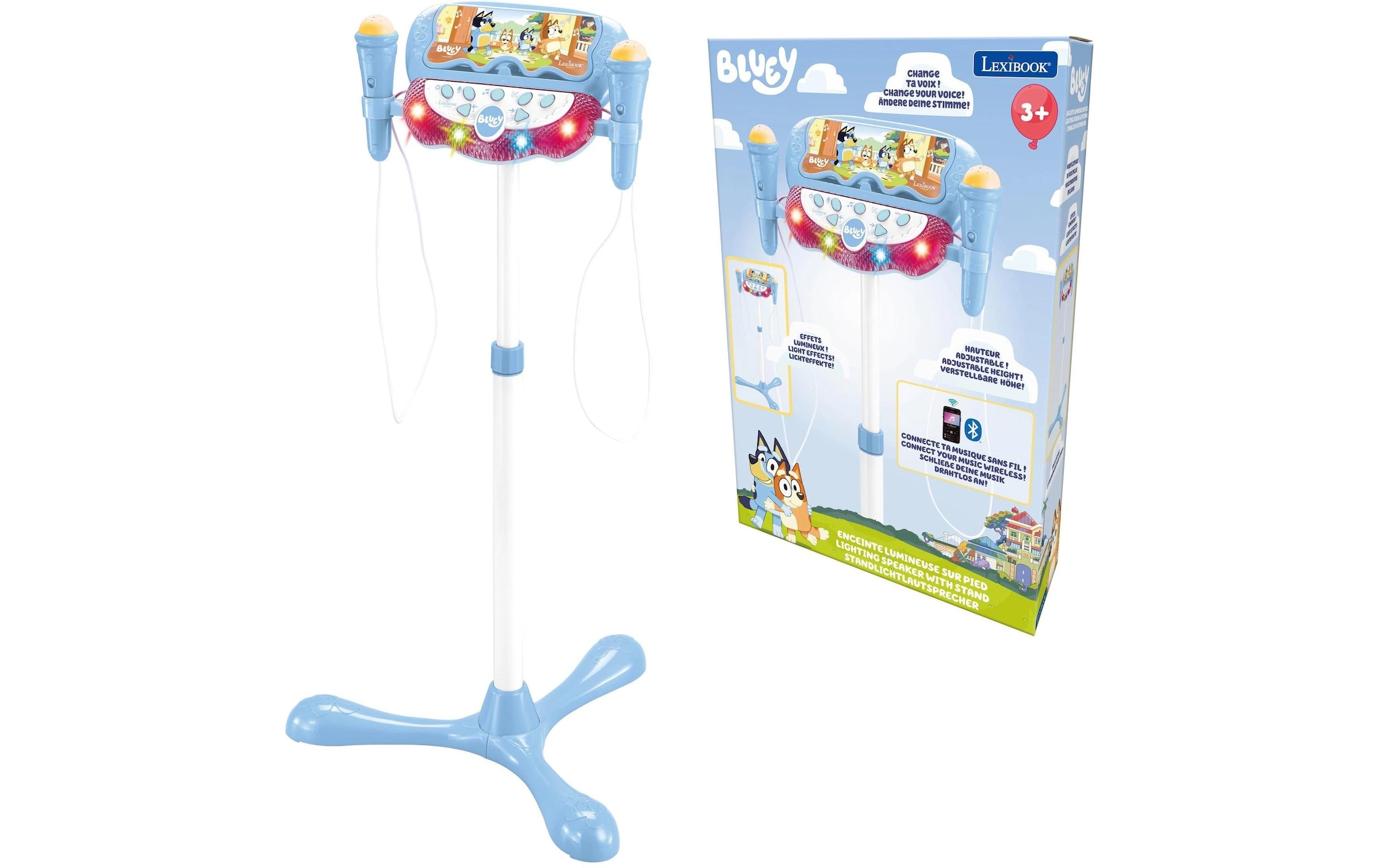 Lexibook® Jouet instrument de musique »Bluey mit 2 Mikrofonen«