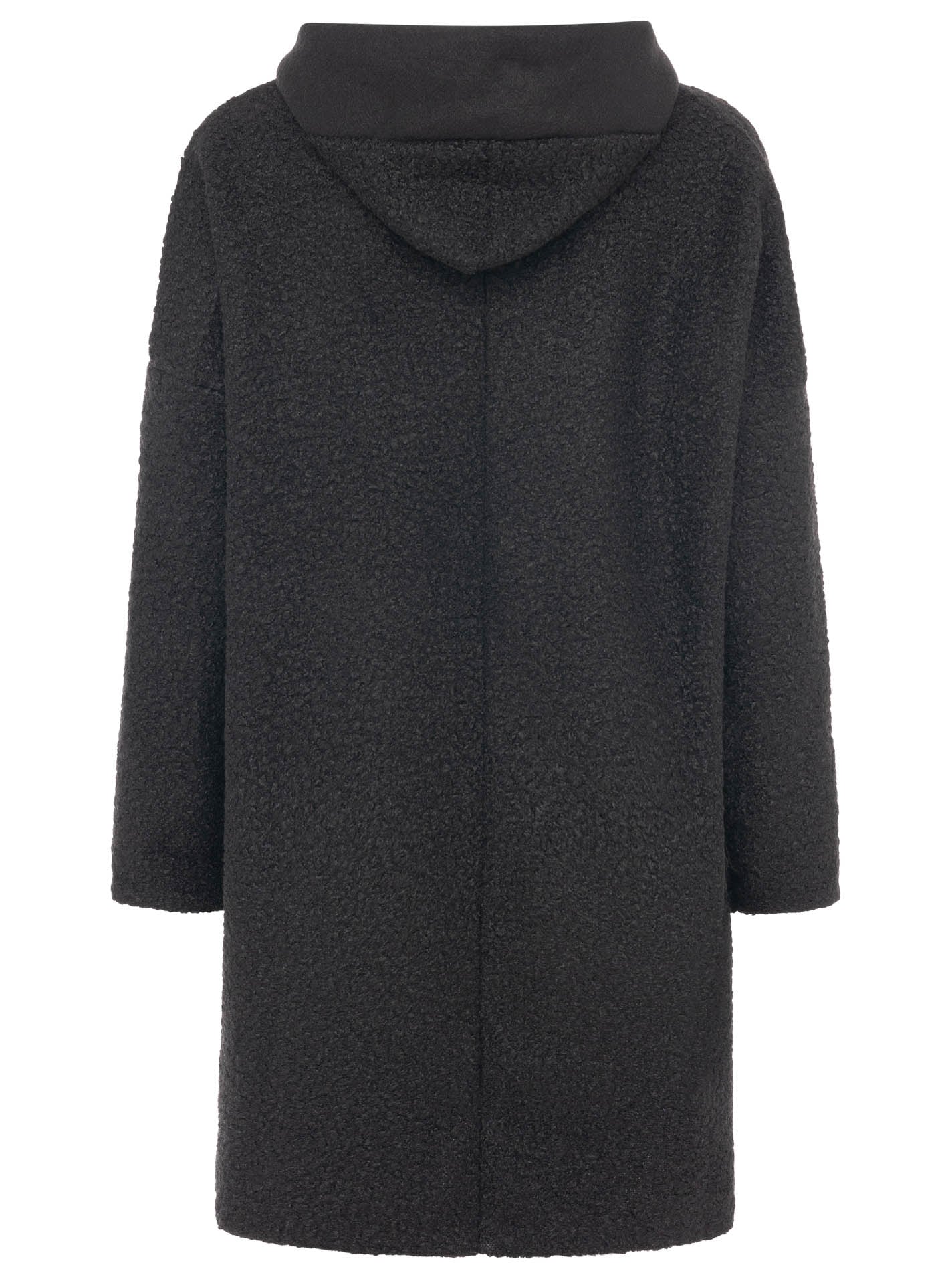 Zwillingsherz Kurzmantel »"Neon"« aus Teddystoff mit Kapuze, Reissverschluss und Taschen