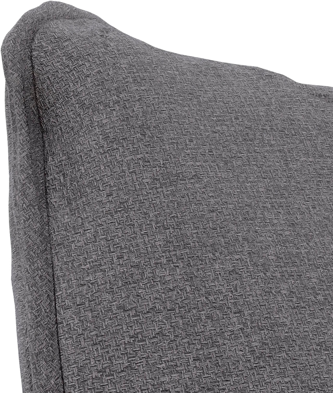 TRENDMANUFAKTUR Ecksofa »Fordon II, Schlafsofa mit Bettkasten, Couch in L-Form, Breite 250 cm« in Struktur LUMOS, 3D-Effekt, anthrazit, Armlehne rechts