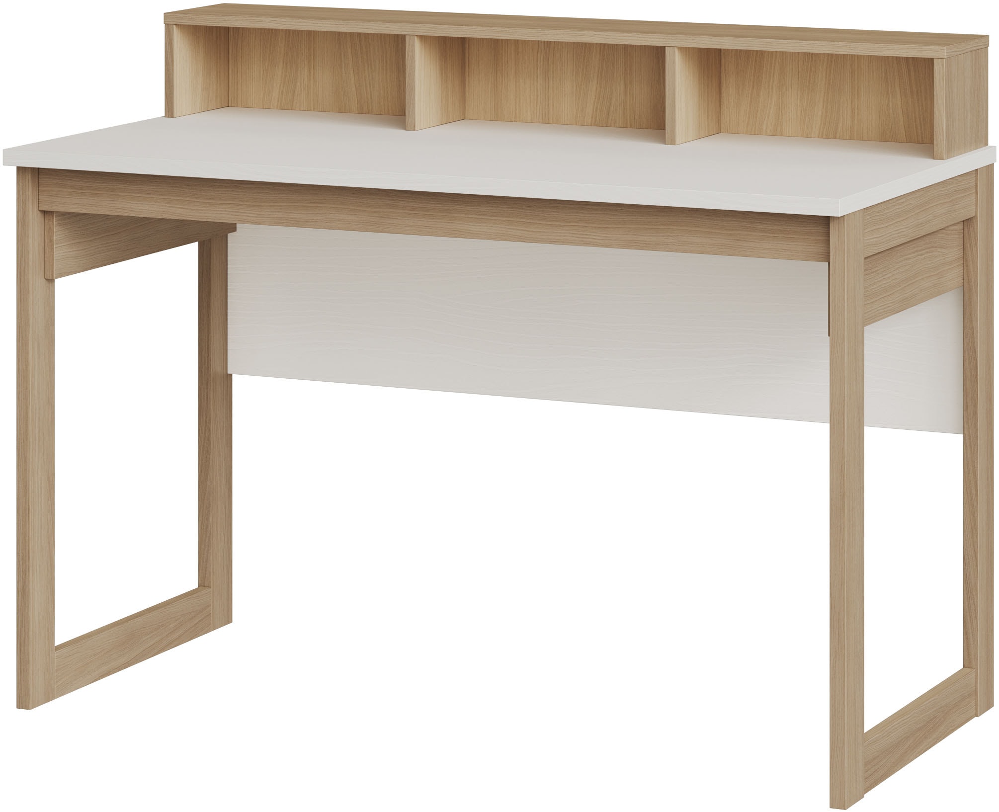 Home affaire Bureau »Stranda, Arbeitstisch im Skandi Style, Bürotisch in zwei Farben« moderner Computertisch, wohnliches Home Office