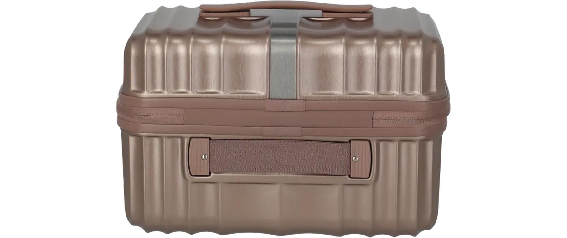 travelite Trousse de toilette »PAROS Beautycase 18 l« Elegante Beauty-Oase für unterwegs