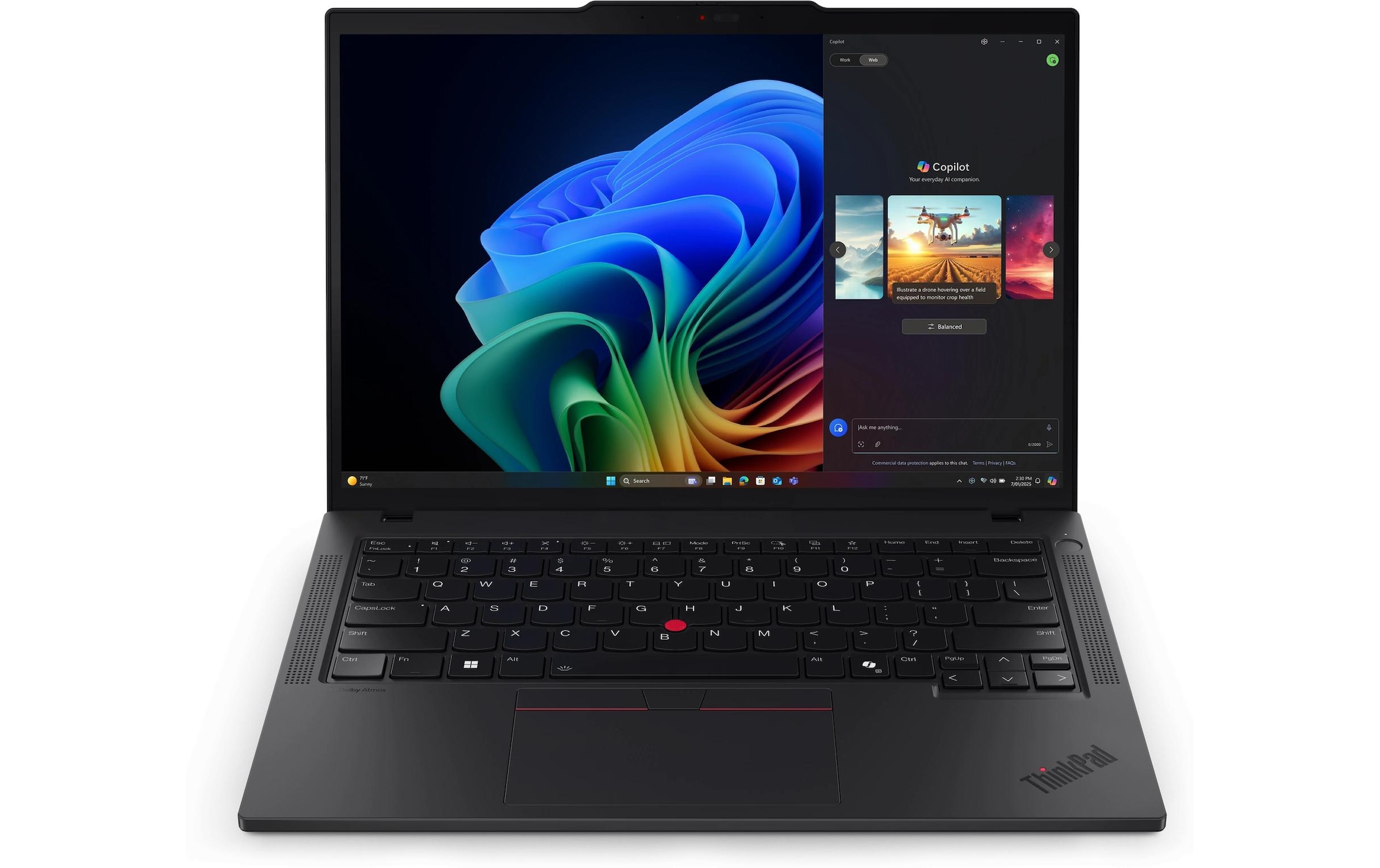 Lenovo Notebook »ThinkPad T14 Gen 6 (AMD) Copilot+ PC« / 14 ″ AMD Ryzen™ AI 7 1.000 GB SSD