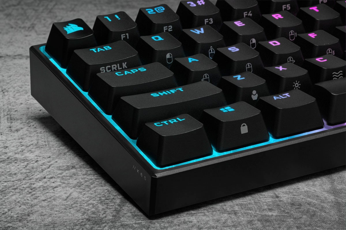 Corsair Gaming-Tastatur »K65 Mini MX Speed« (Fn-Tasten | Gaming-Modus)