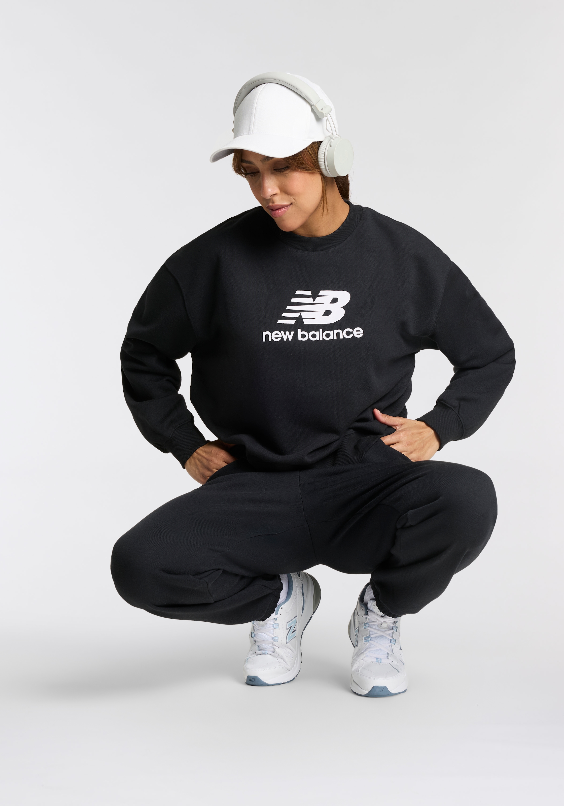 New Balance Sweatshirt »Sport Essentials French Terry Logo Crew«, für Erwachsene
