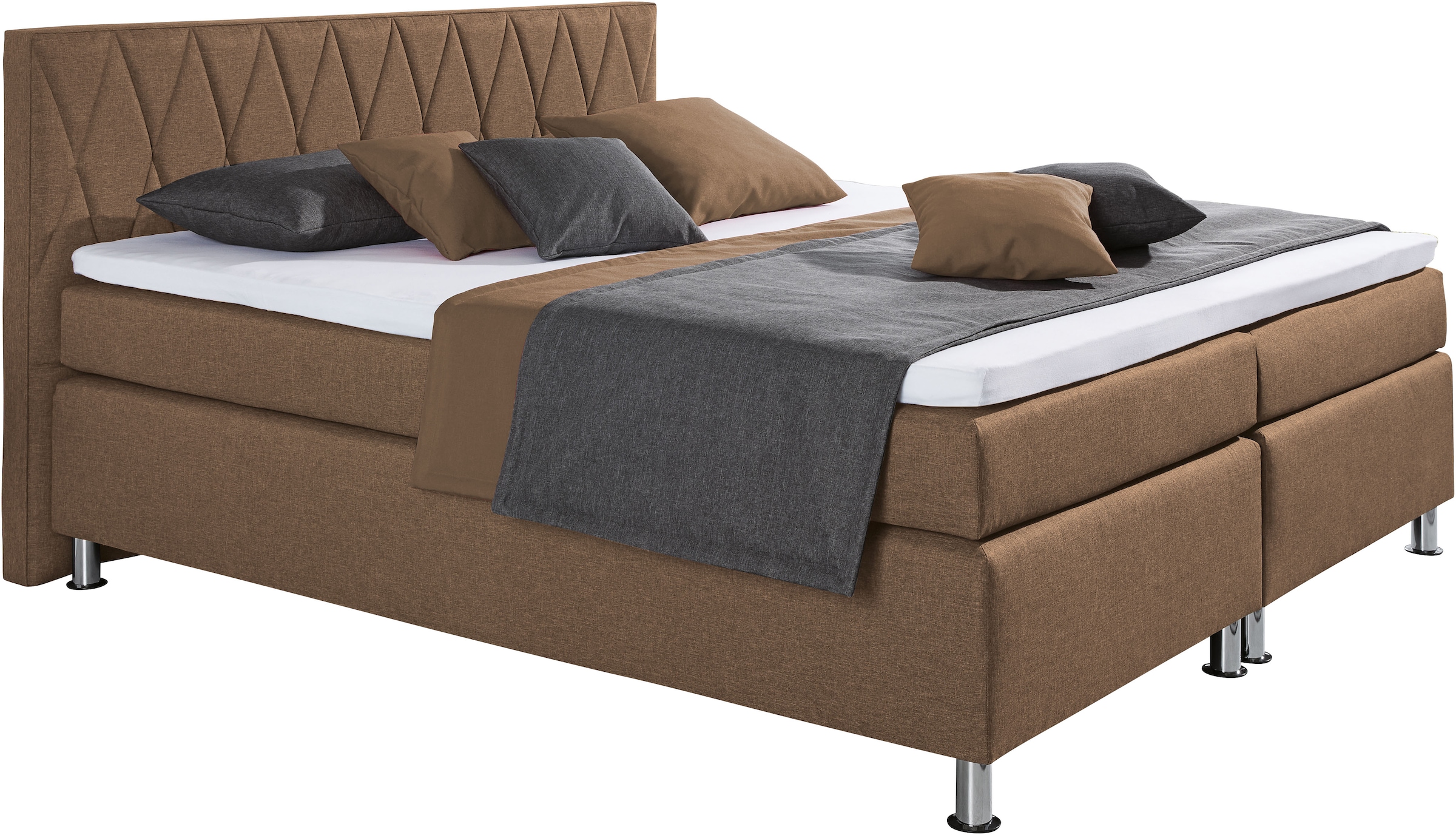 hapo Lit boxspring »ATLANTA« ,  disponible en différentes largeurs, couleurs et types de matelas