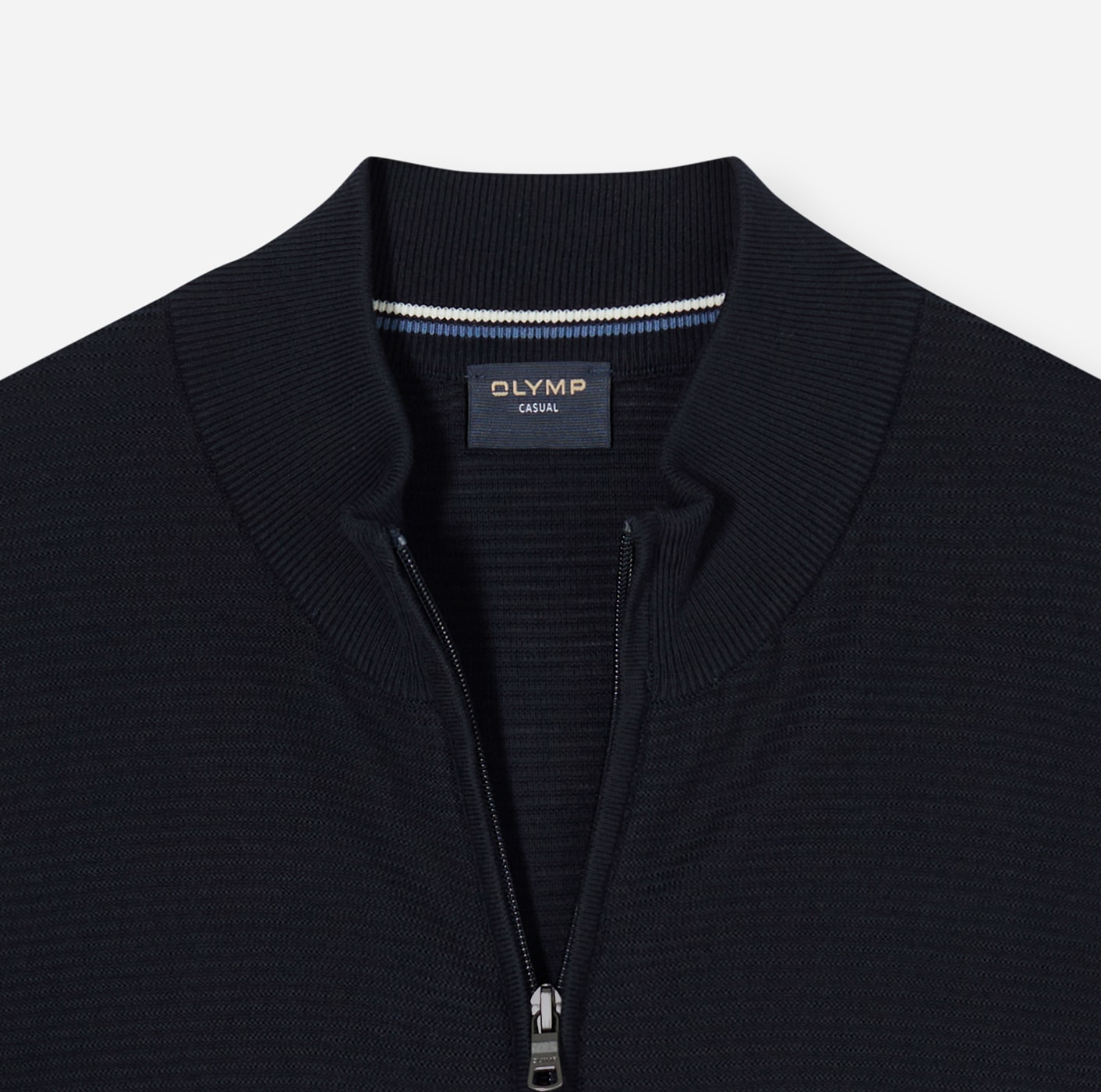 OLYMP Veste en tricot Stehkragen, regular fit