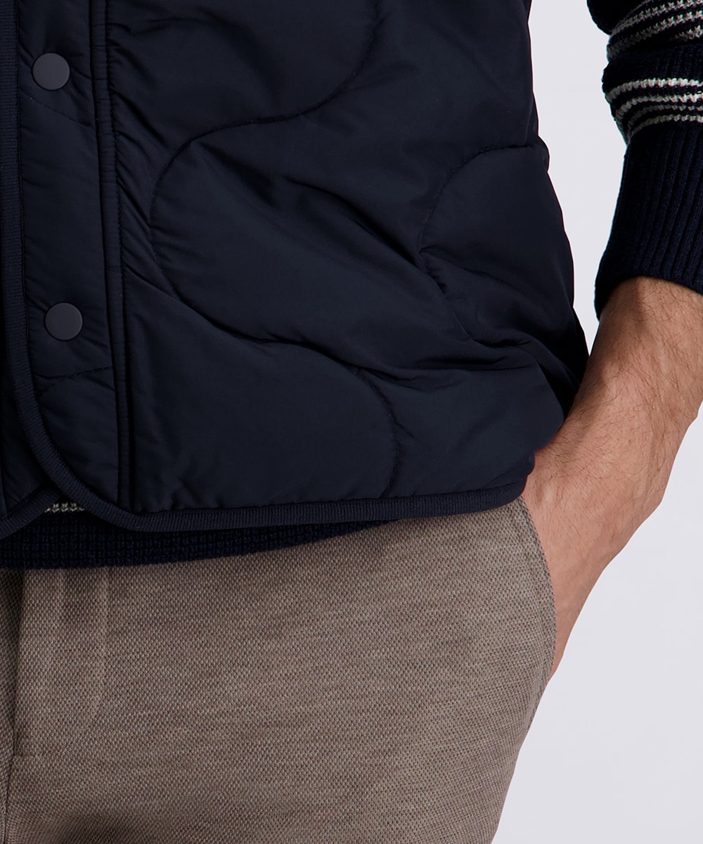 Pierre Cardin Gilet matelassé in bequemer Weite