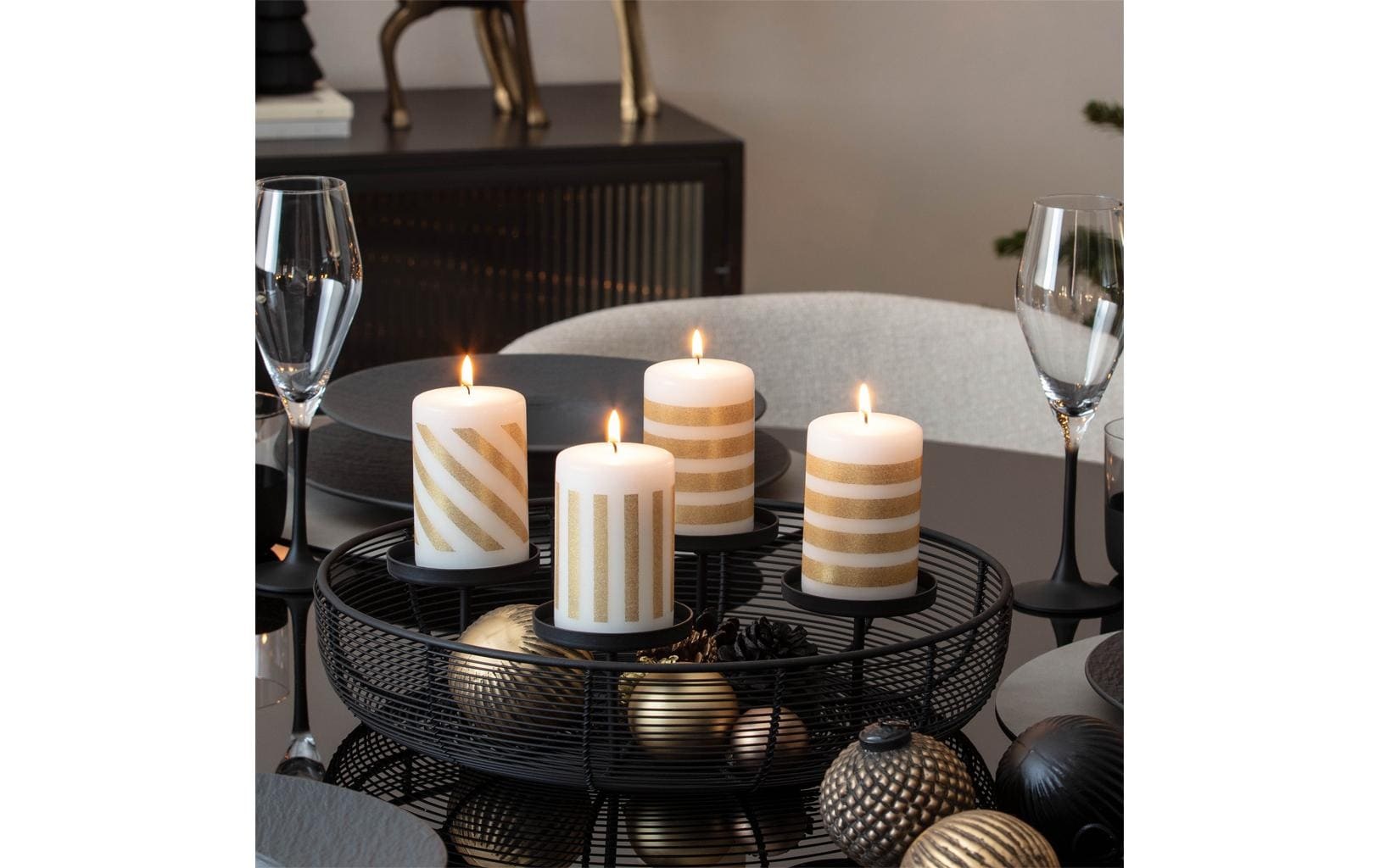 Villeroy & Boch »Villeroy & Boch Christmas C. Adventskranz Schwarz«