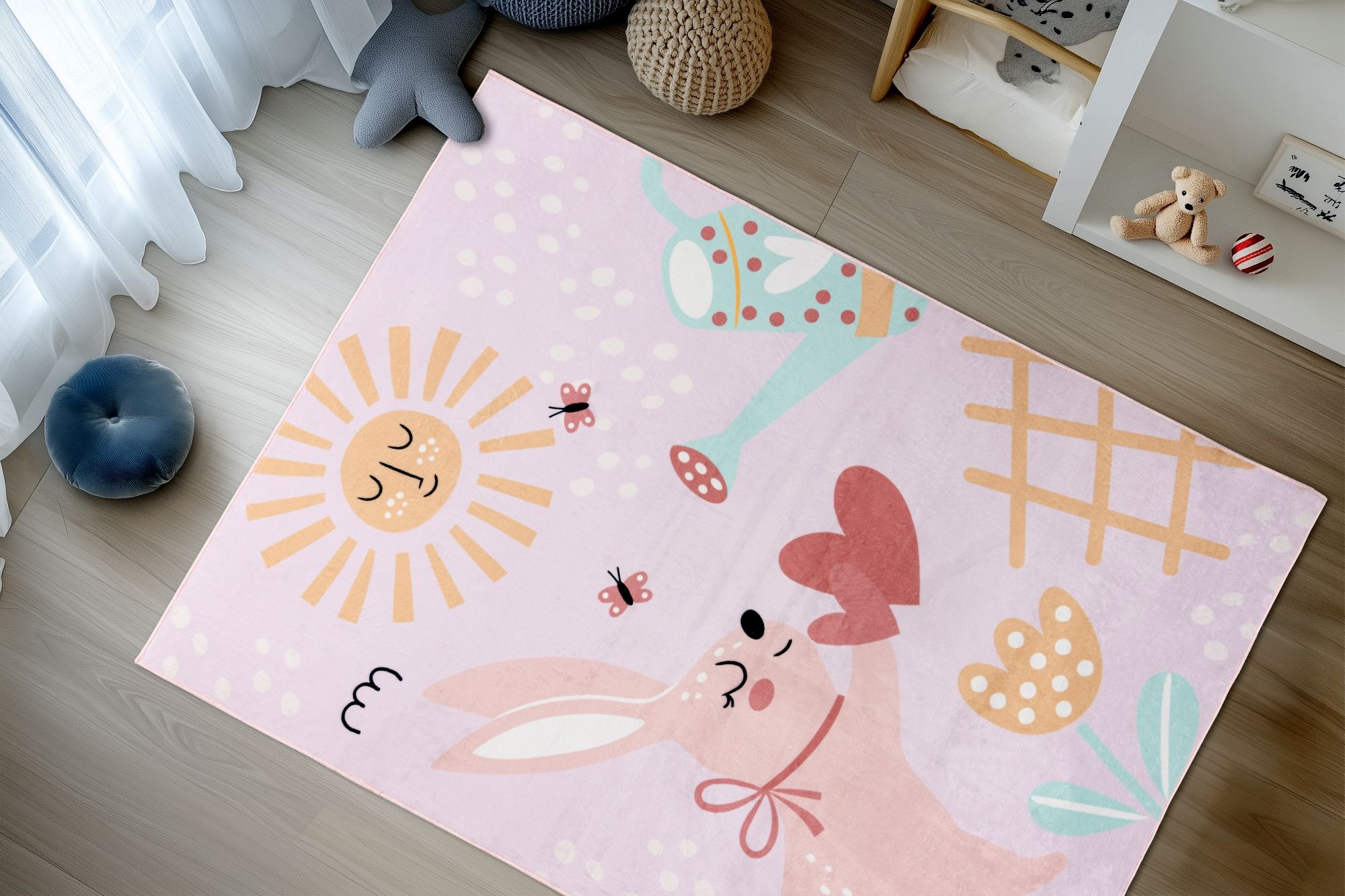 Kayoom Tapis pour enfants »Wonder 131« Rectangulaire 8 mm Höhe Kurzflor