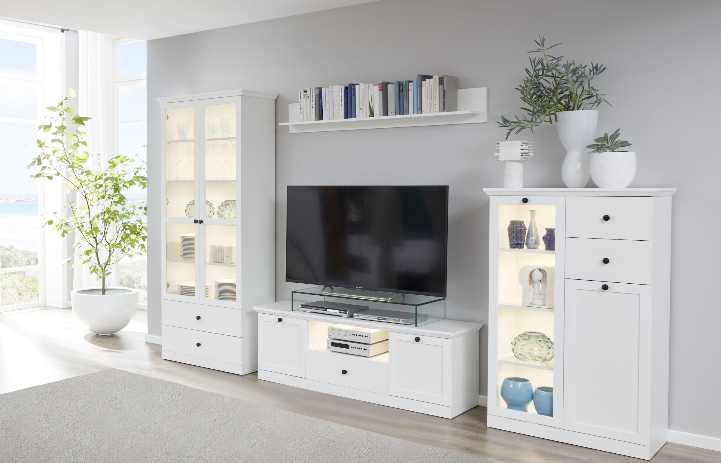 Home affaire Wohnwand »Örebro« Set, 4 Stk. tlg.