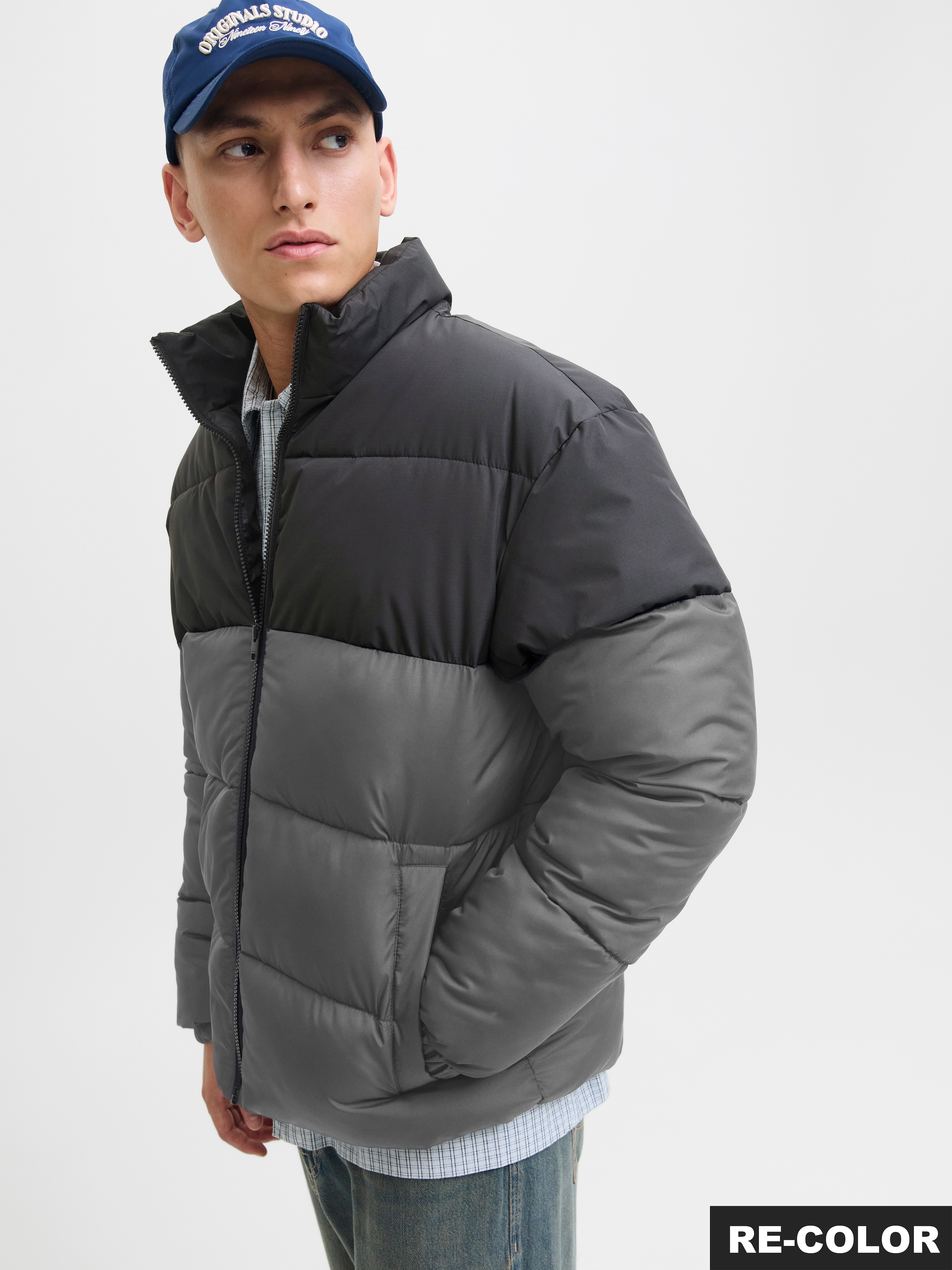 Jack & Jones Steppjacke »JJMAZE PUFFER COLLAR«