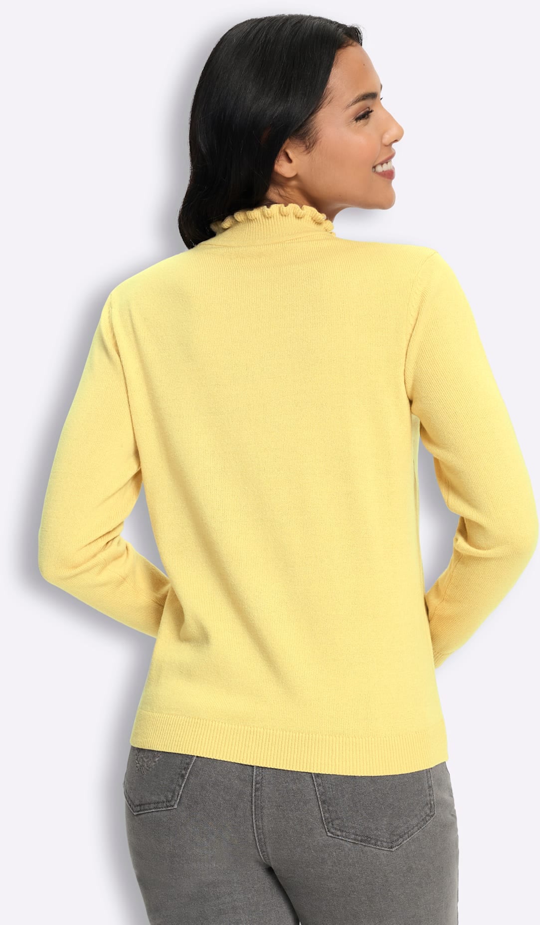 Classic Basics Pull à col montant »Stehkragen-Pullover«