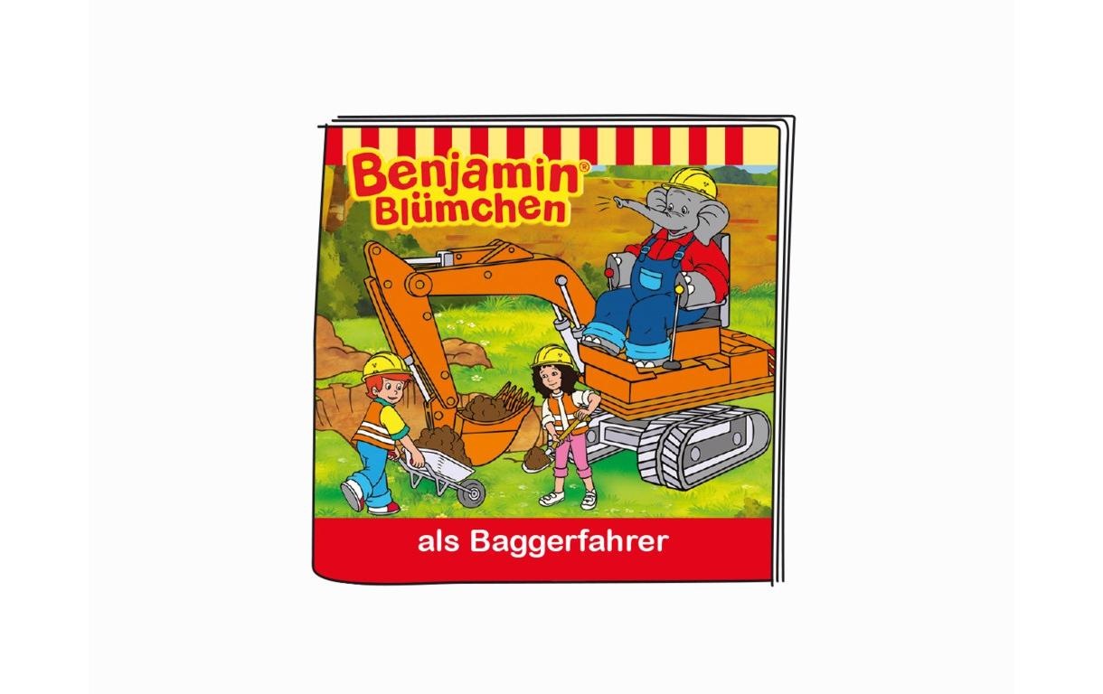 tonies Personnage de feuilleton audio »Benjamin Blümchen – Als Baggerfahrer«