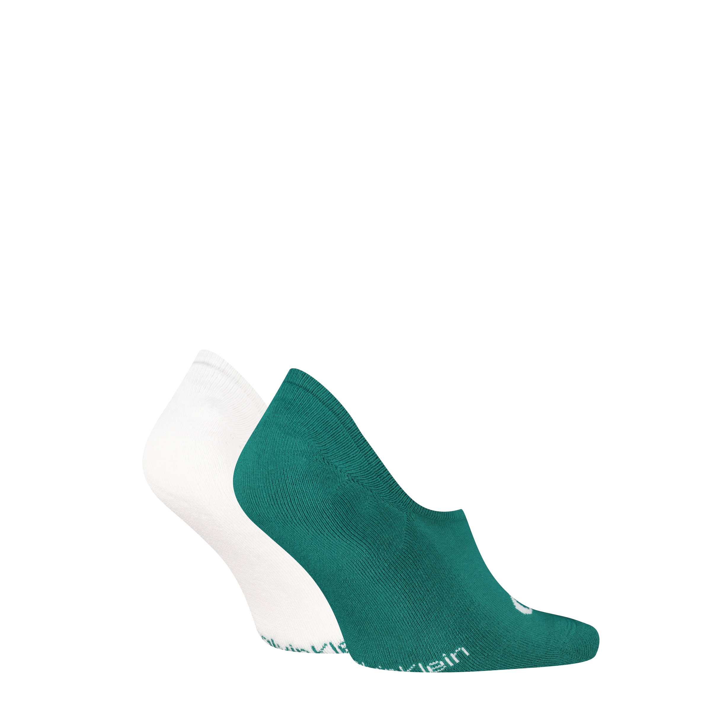 Calvin Klein Jeans Füsslinge »CKJ MEN FOOTIE HIGH CUT MONOGRAM« 2 Paar, 2 Paar tlg. hoch geschnittene Silhouette, Cotton-Mix