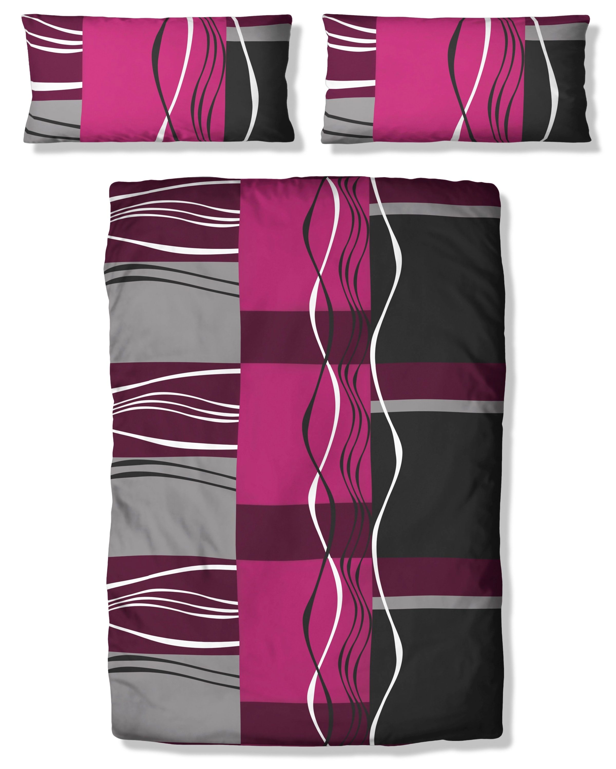 GOODproduct Linge de lit »Kelian« 2 cuis in verschiedenen Qualitäten, gemusterte Bettwäsche