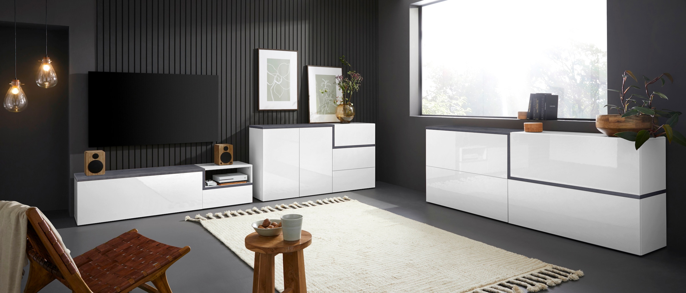 Home affaire Sideboard »Zet« Breite 210 cm