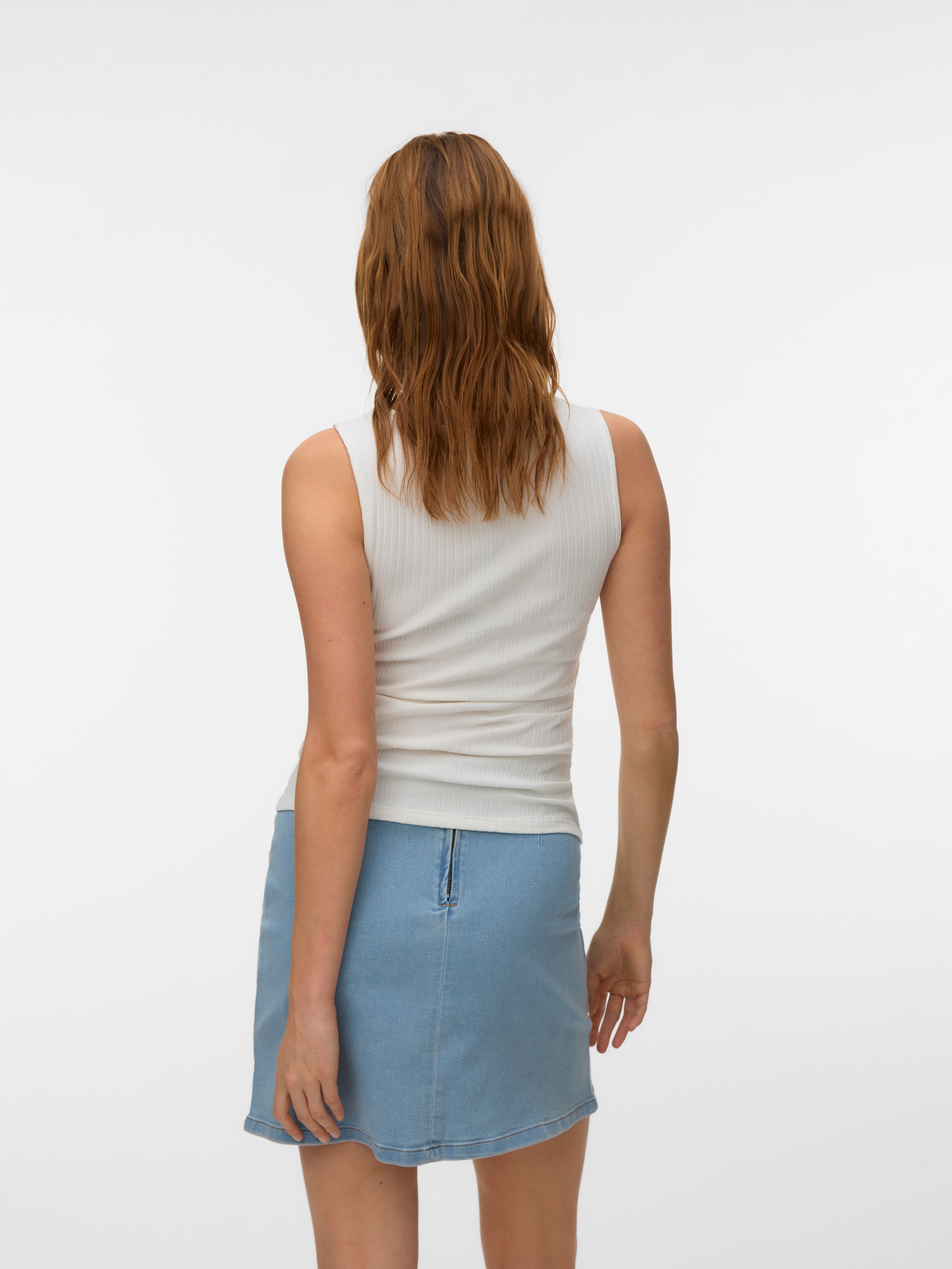 Vero Moda Haut de chemise »VMRUBY SL TOP JRS NOOS« Baumwollmischung