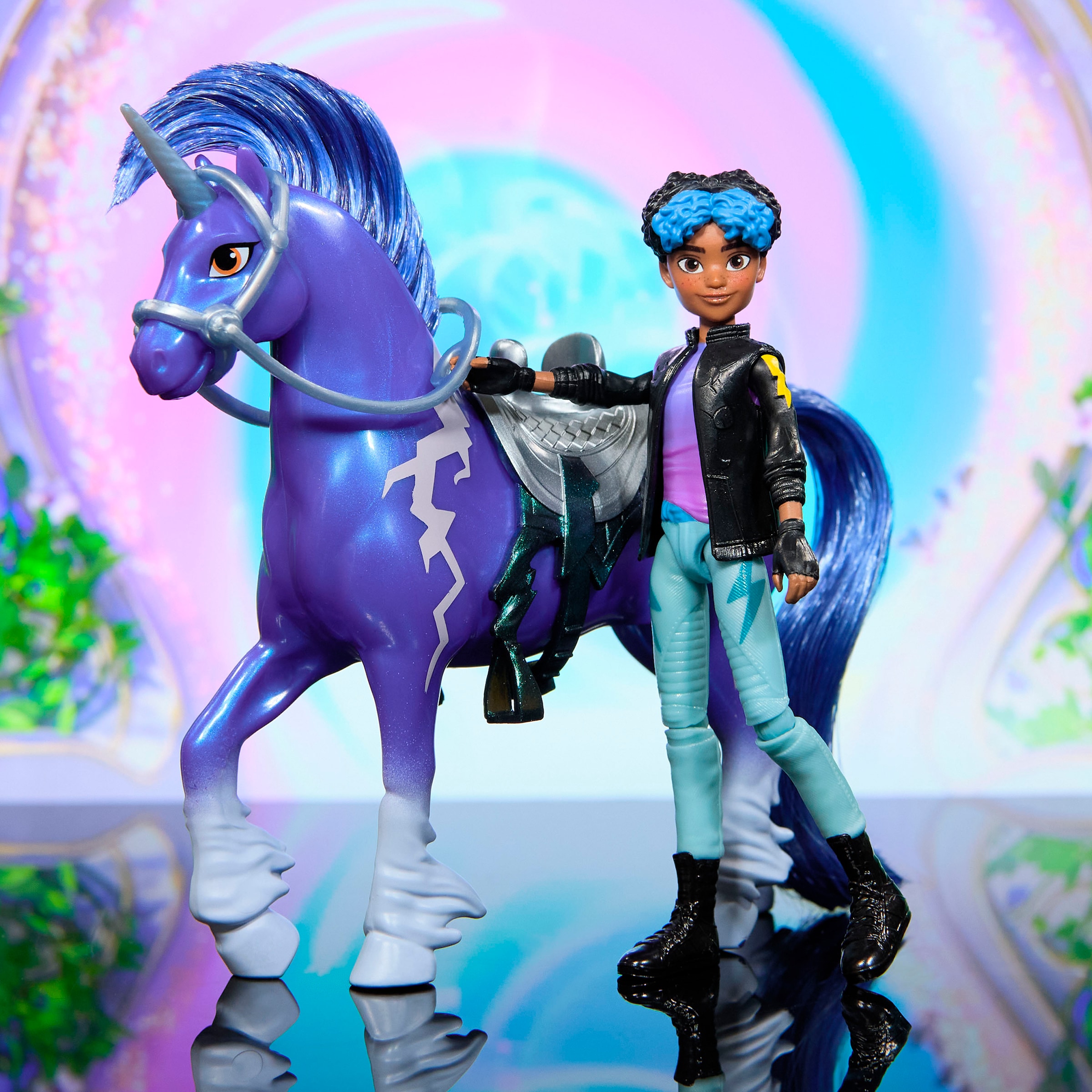 Spin Master Anziehpuppe »Unicorn Academy - Rory & Einhorn Storm« mit echter Mähne