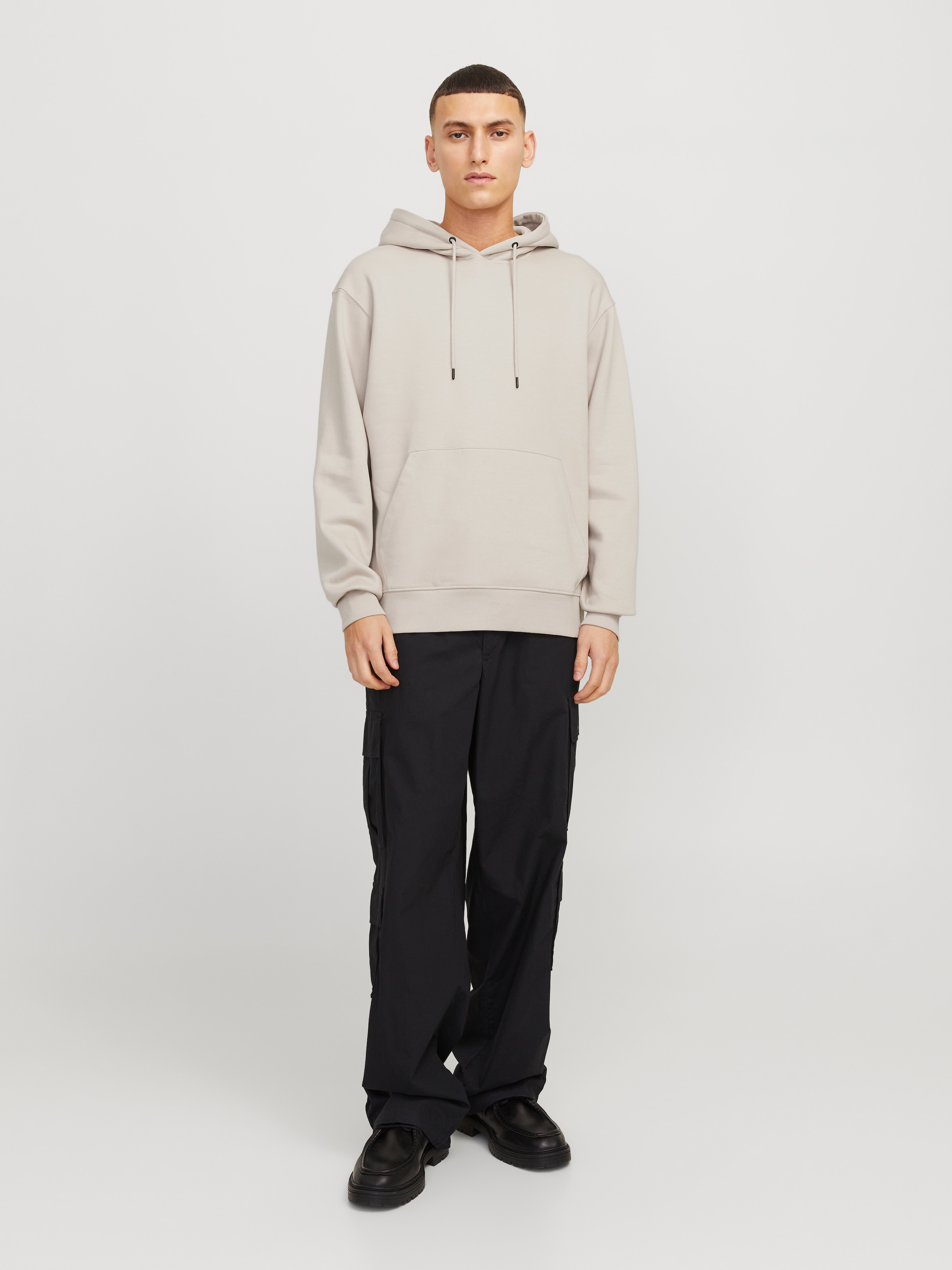 Jack & Jones Kapuzensweatshirt »JJESTAR BASIC SWEAT HOOD NOOS«, mit Rippbündchen
