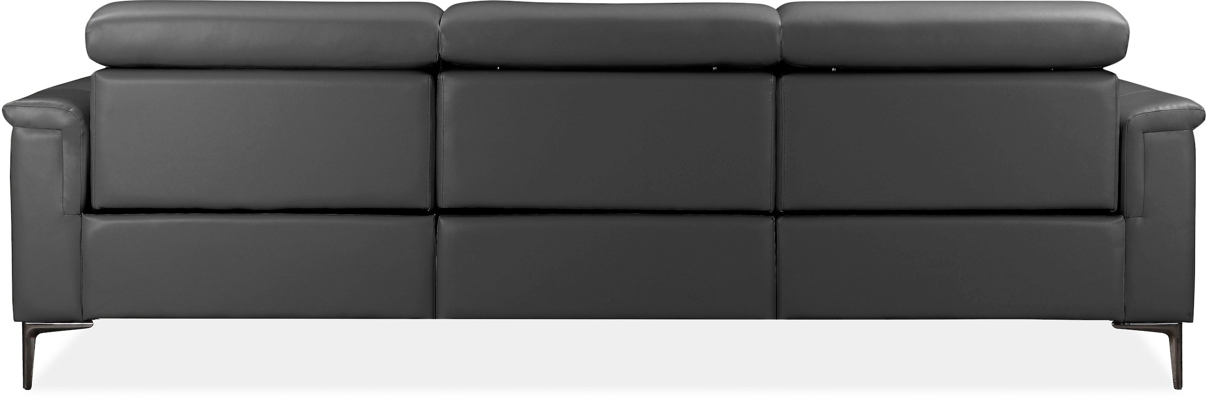 Home affaire Canapé d'angle »Lund, L-Form, 261cm, man. o. elektr. Relaxfunktion (mit USB-A)« und Kopfteilverstellung