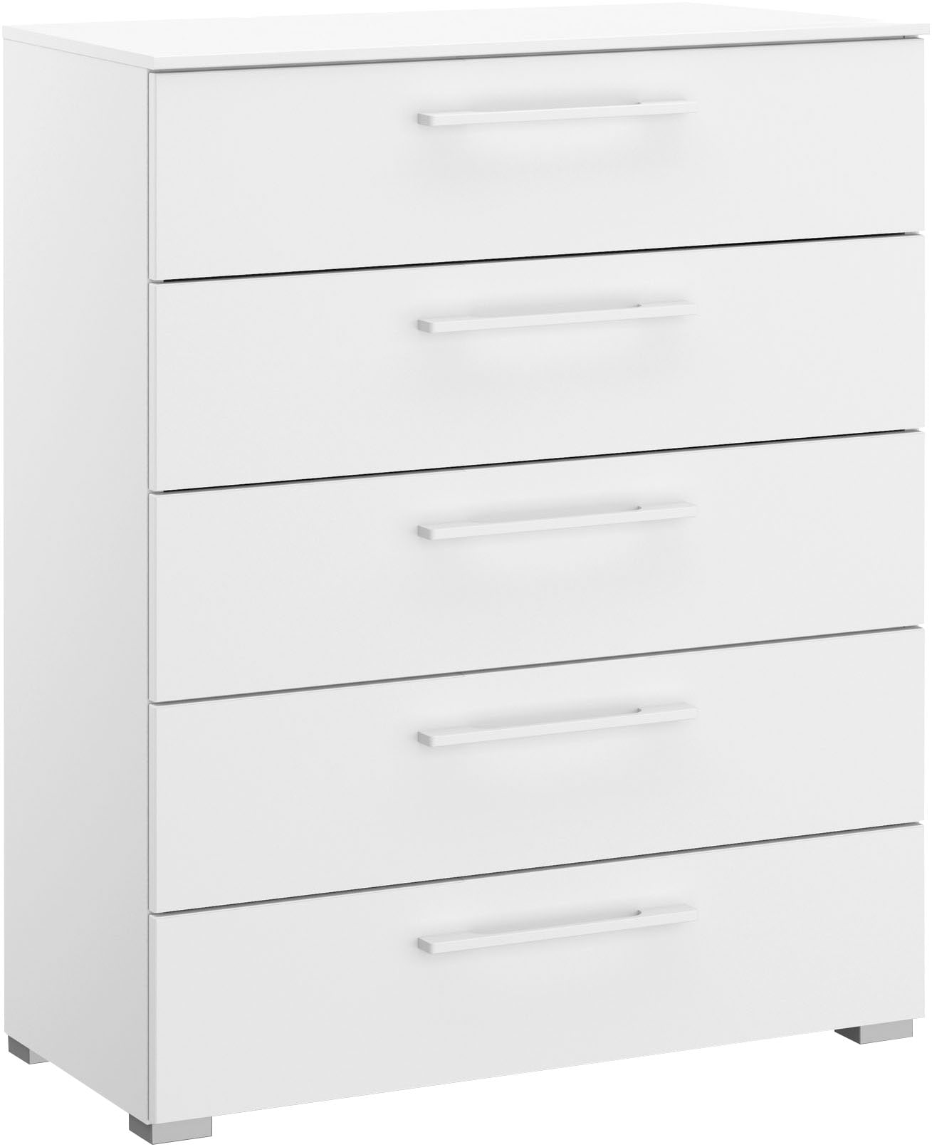 rauch Schubkastenkommode »Kommode Sideboard Wäscheschrank Schrank SKAT PURE« inkl. SOFT-CLOSE-FUNKTION,  mit 5 Schubladen in puristischem Design MADE IN GERMANY