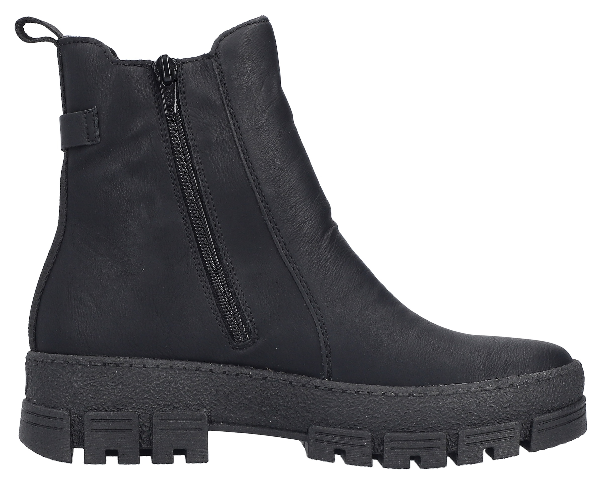 Rieker Bottes d'hiver  chelsea boots, bottines à plateforme, bottines classiques avec doublure chaude