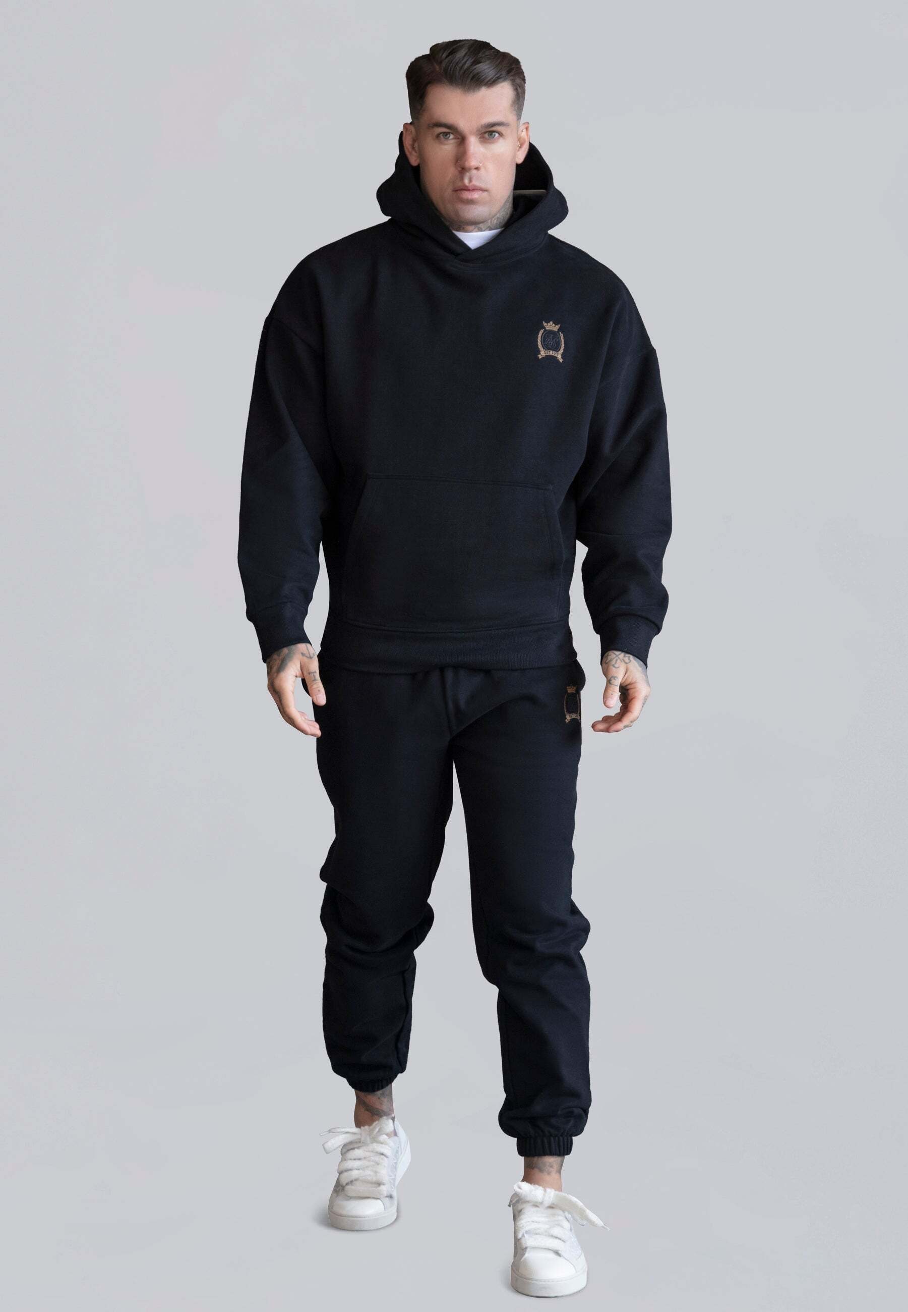 Siksilk Pull à capuche »Siksilk Kapuzenpullover Pullover Hoodie«