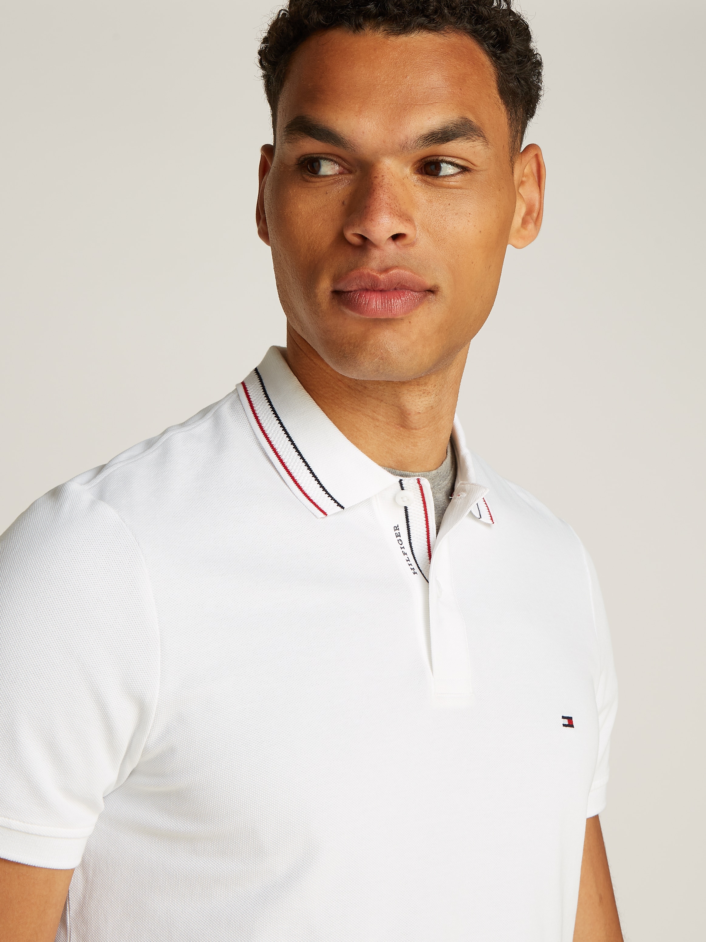 Tommy Hilfiger Polo »PLACKET INTEREST REG POLO«
