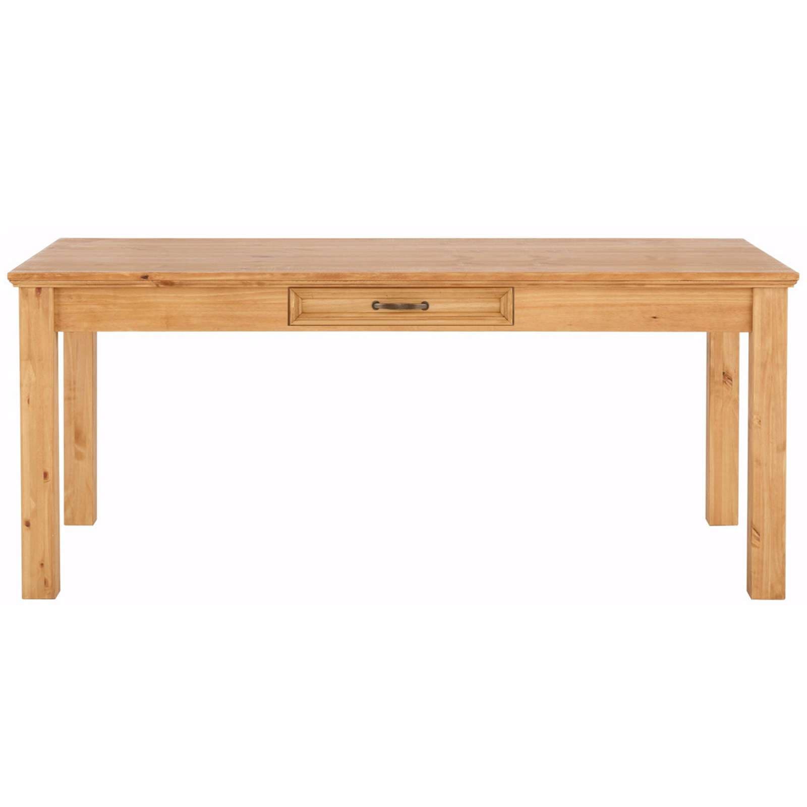 GOODproduct Esstisch »Selma« mit Schublade, aus massivem Kiefernholz, Breite 140 oder 180 cm