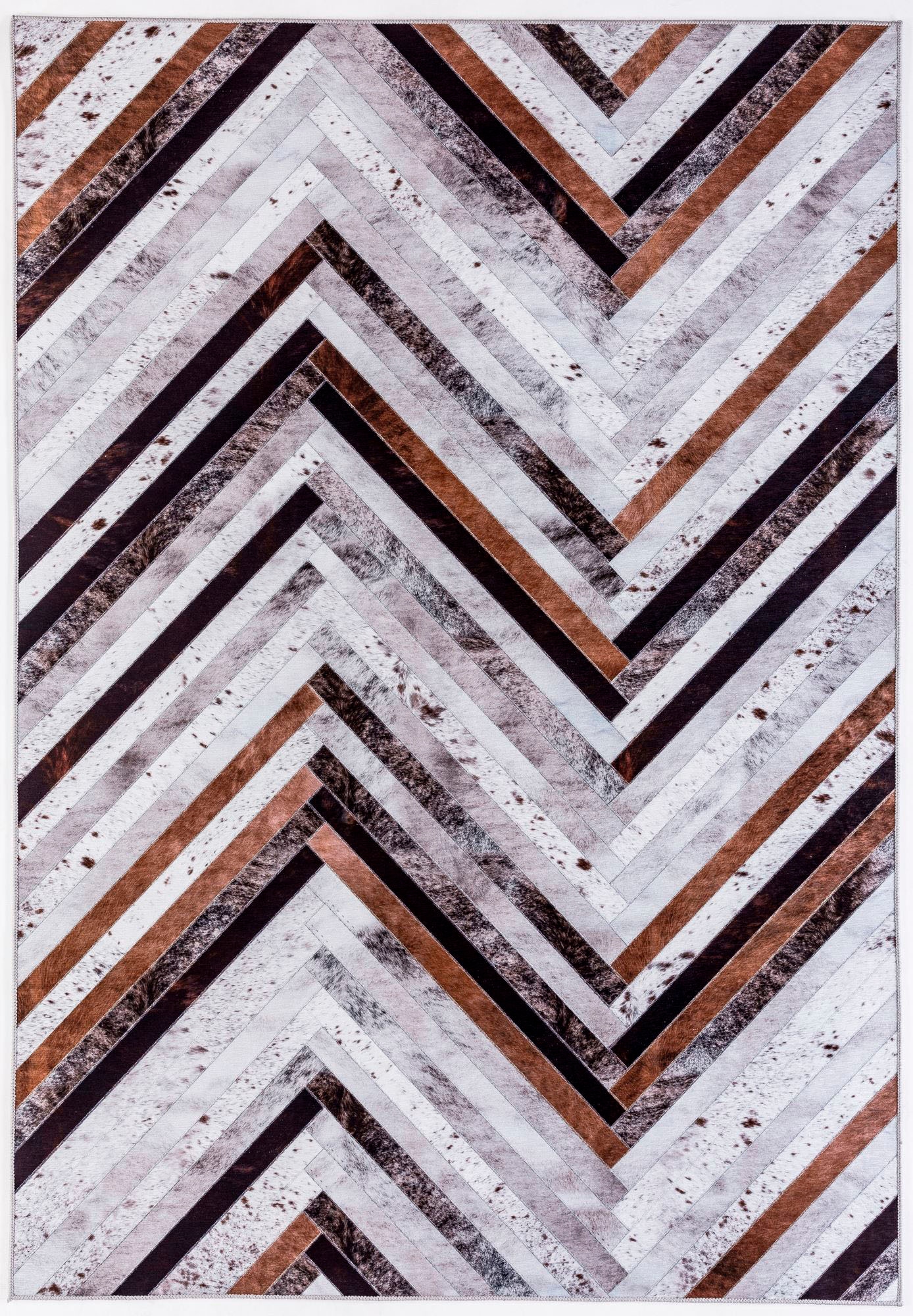 Gino Falcone Tapis »Serena GF 051« Rectangulaire 7 mm Höhe gedruckte Felloptik, ideal im Wohnzimmer & Schlafzimmer