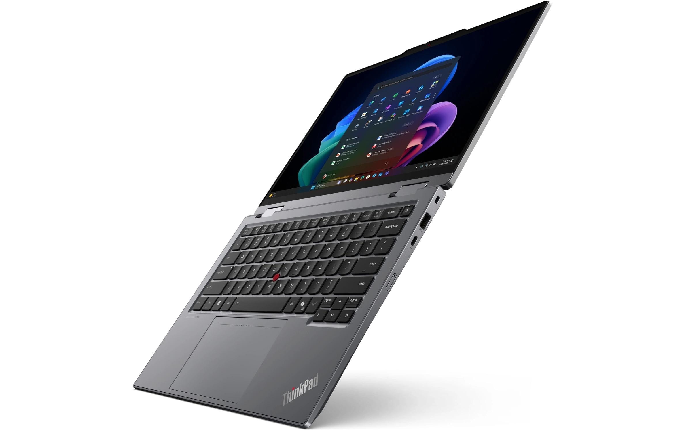 Lenovo Ordinateur portable professionnel »ThinkPad X1 2-in-1 Gen 11 Aura Edition Copilot+ PC« / 14 ″ Intel Core Ultra 5 NPU intégrée (Neural Processing Unit)