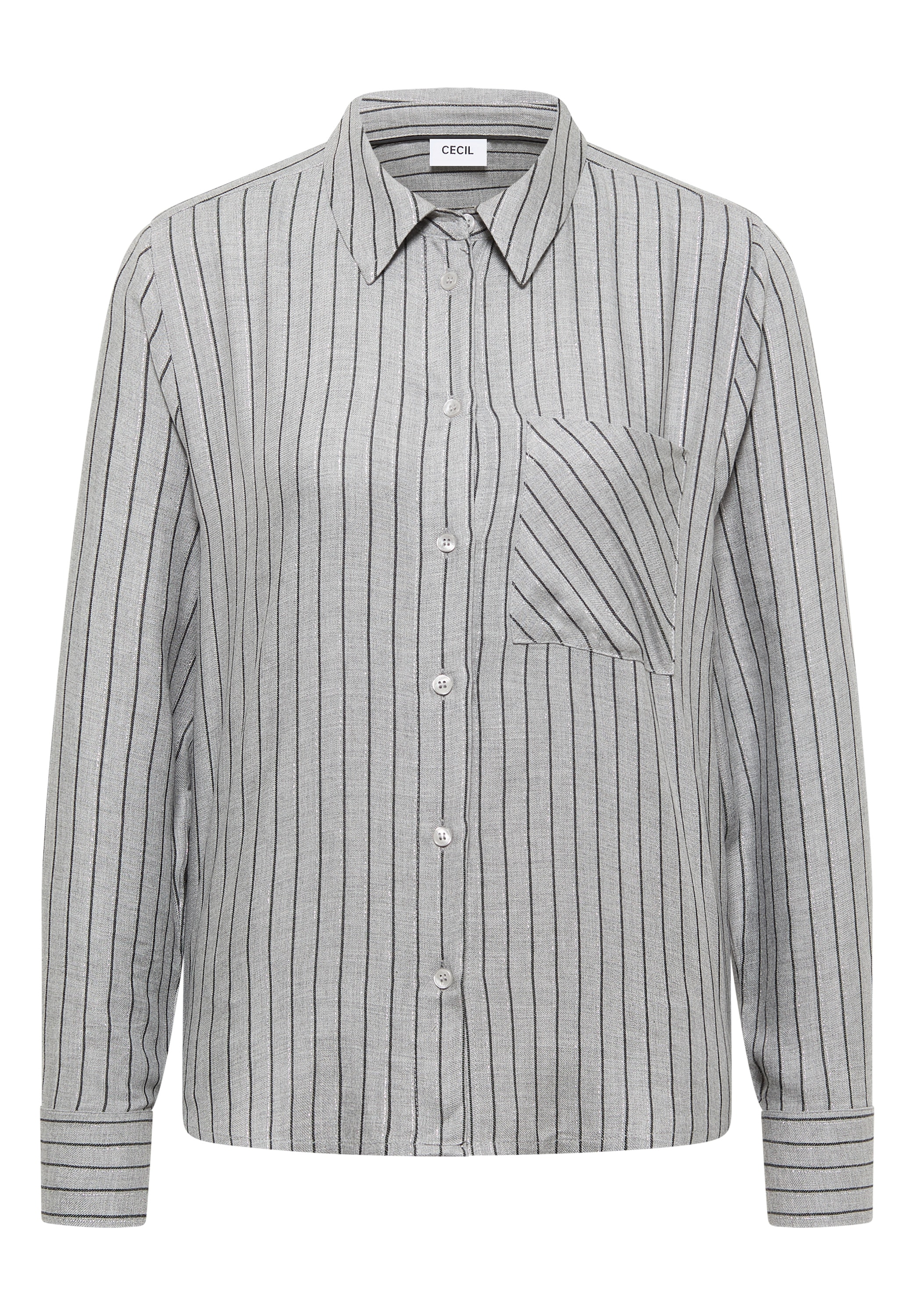 Cecil Hemdbluse Streifen Flanell-Hemdbluse