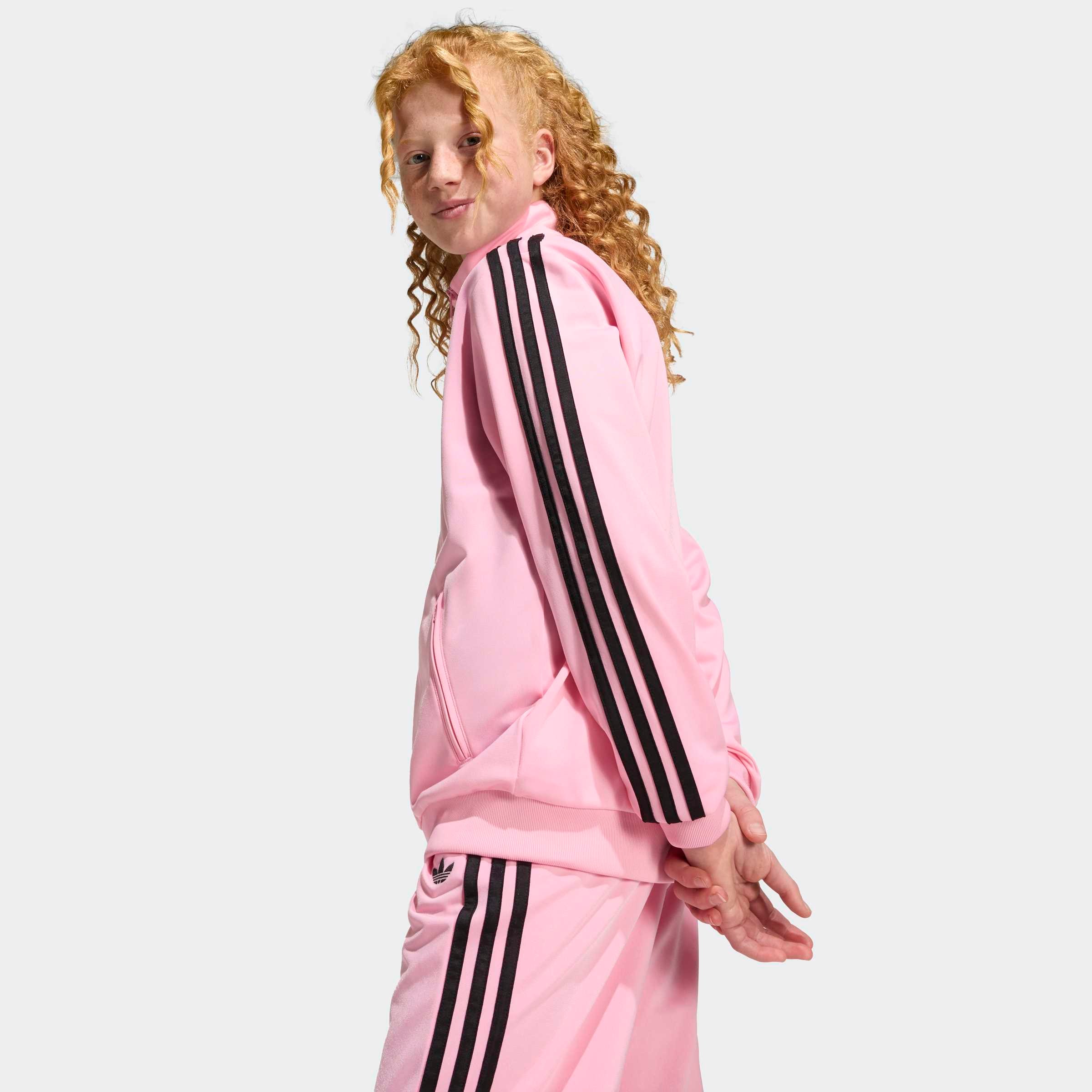 adidas Originals Veste d'entraînement »FIREBIRD LOCKERES TRACK« pour enfants, avec ourlet droit