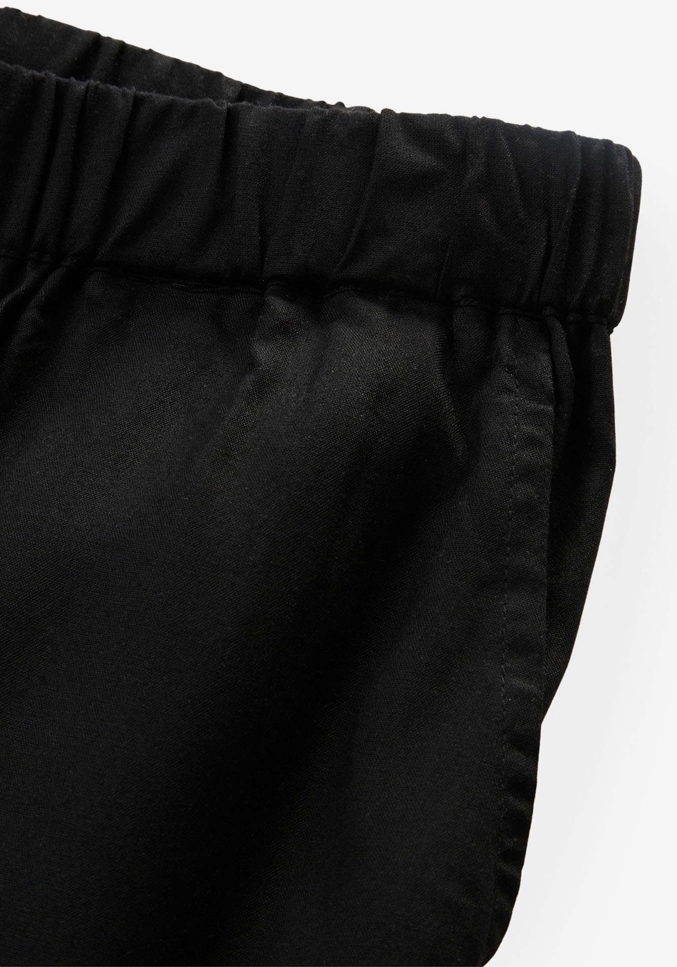 bonprix Pantalon à enfiler  en viscose, matière légère, jambes larges, coupe ample
