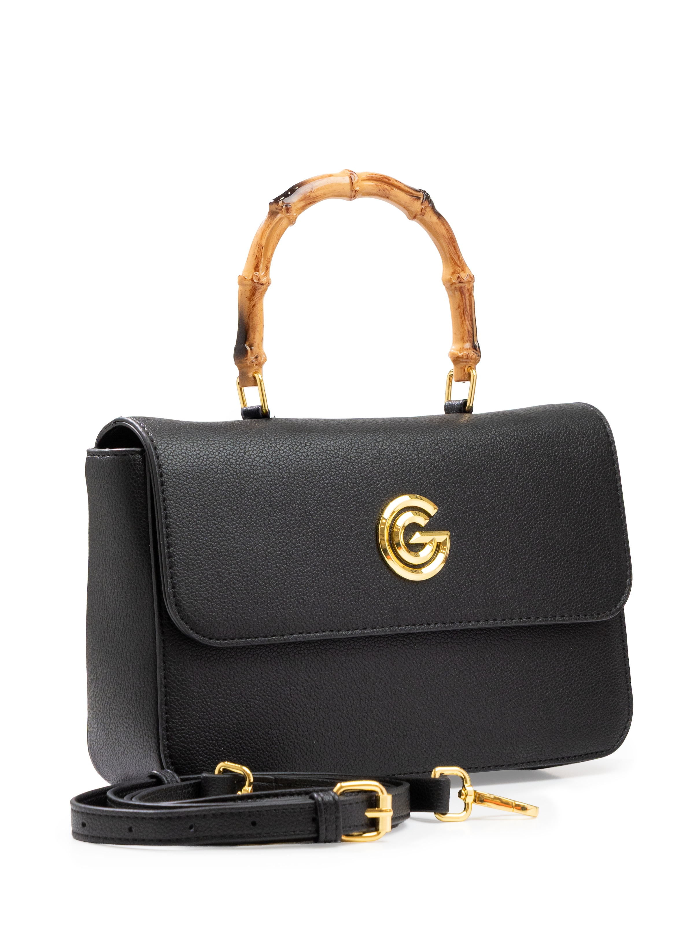 GABRIELLA G By Gabriella Gucci Sac à main »AGATHA« Sac à main pour femme, sac à épaule, sac bandoulière avec application de logo