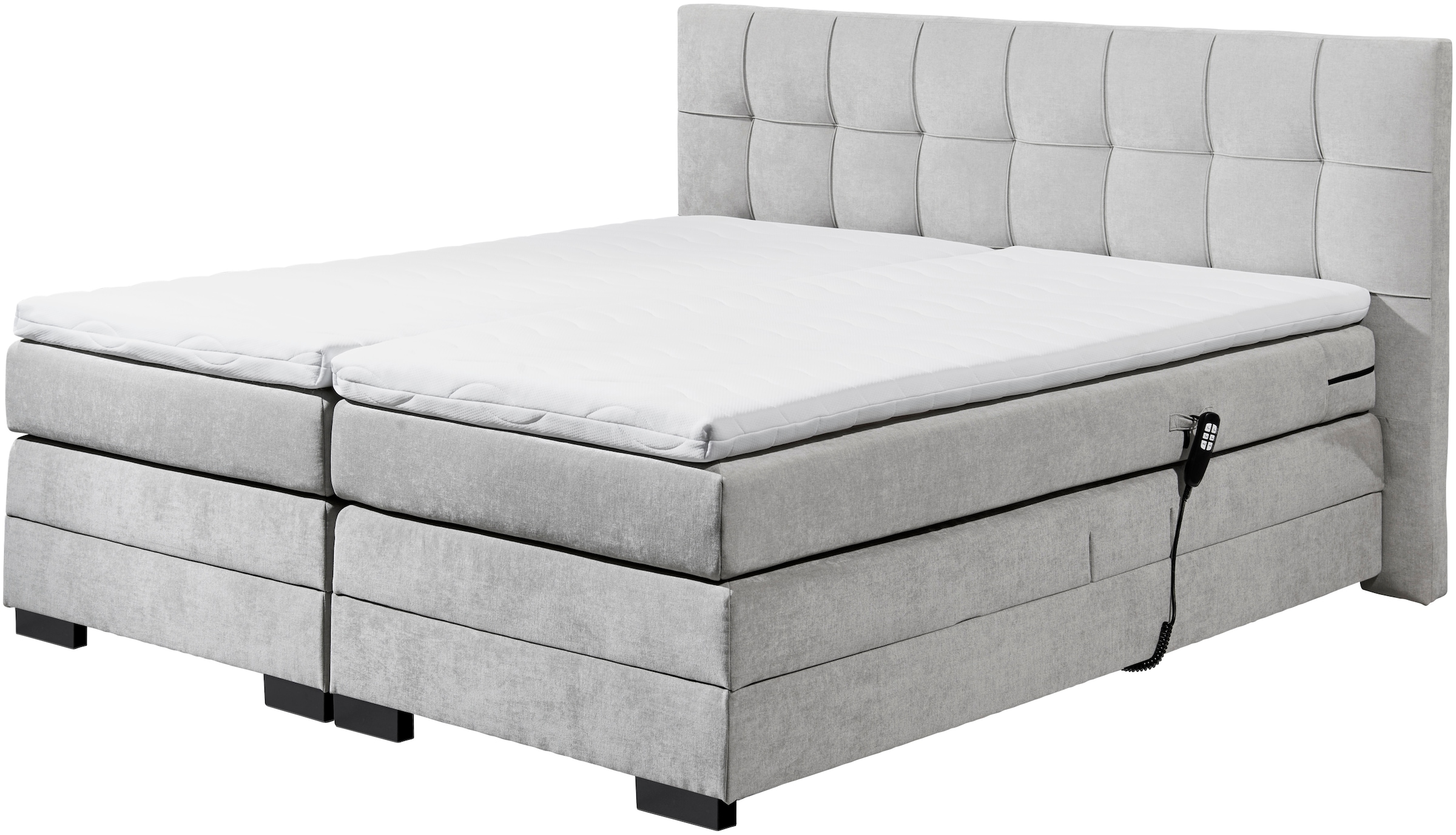 ED EXCITING DESIGN Lit boxspring »Talena« inkl. Motor und Topper