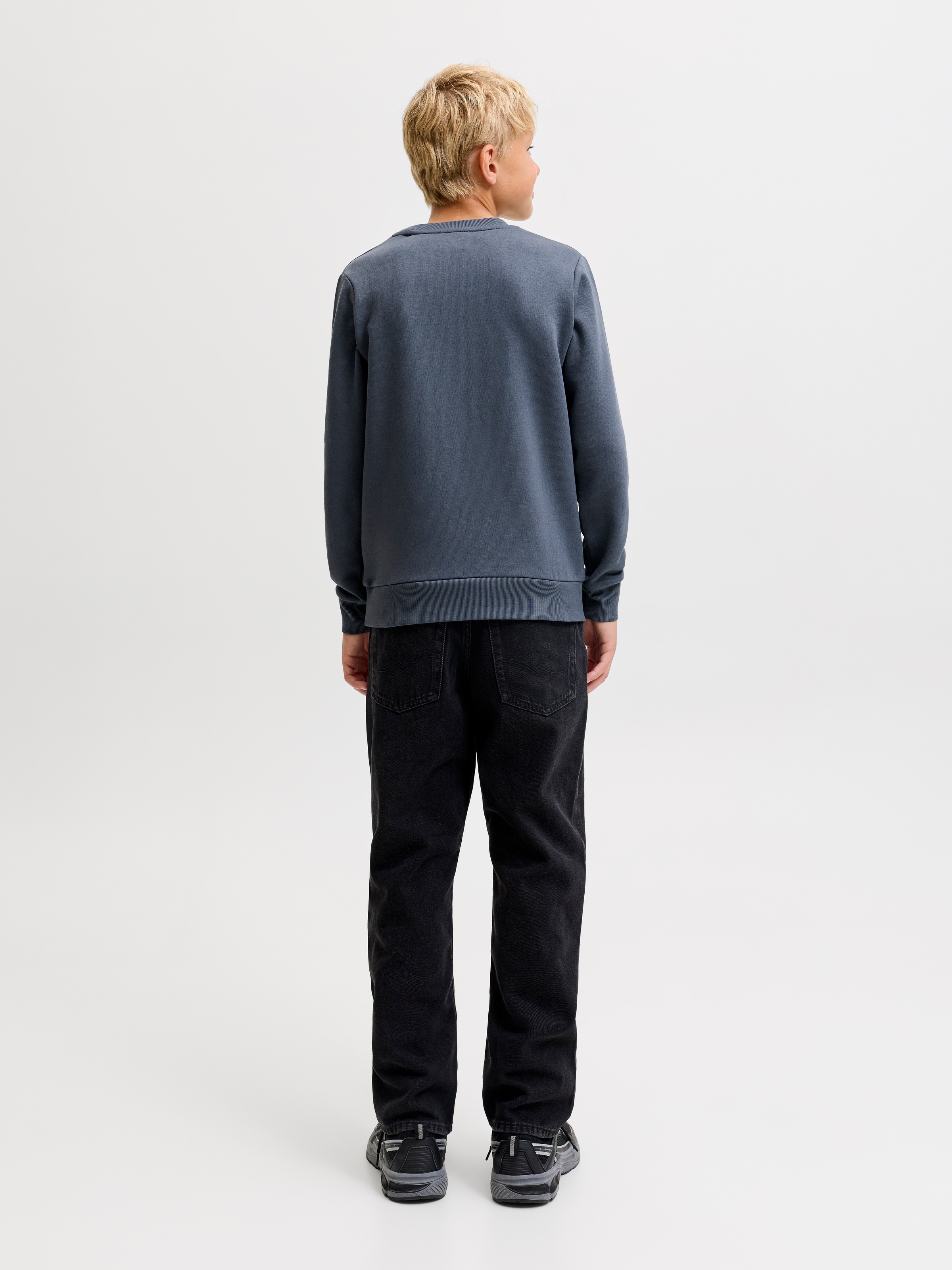 Jack & Jones Junior Sweatshirt »JJELOGO SWEAT CREW 2 COL AW26 SN JNR«, Baumwolle, regular fit
