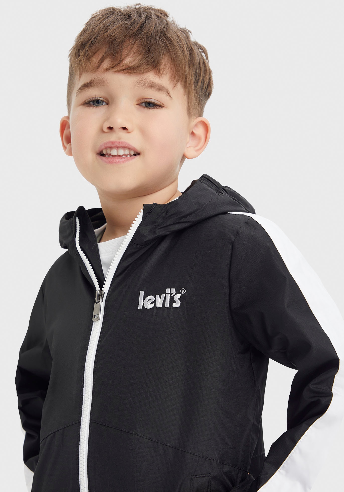 Levi's® Kids Windbreaker »LVB CORE WINDBREAKER« mit Kapuze mit Logo Print for BOYS
