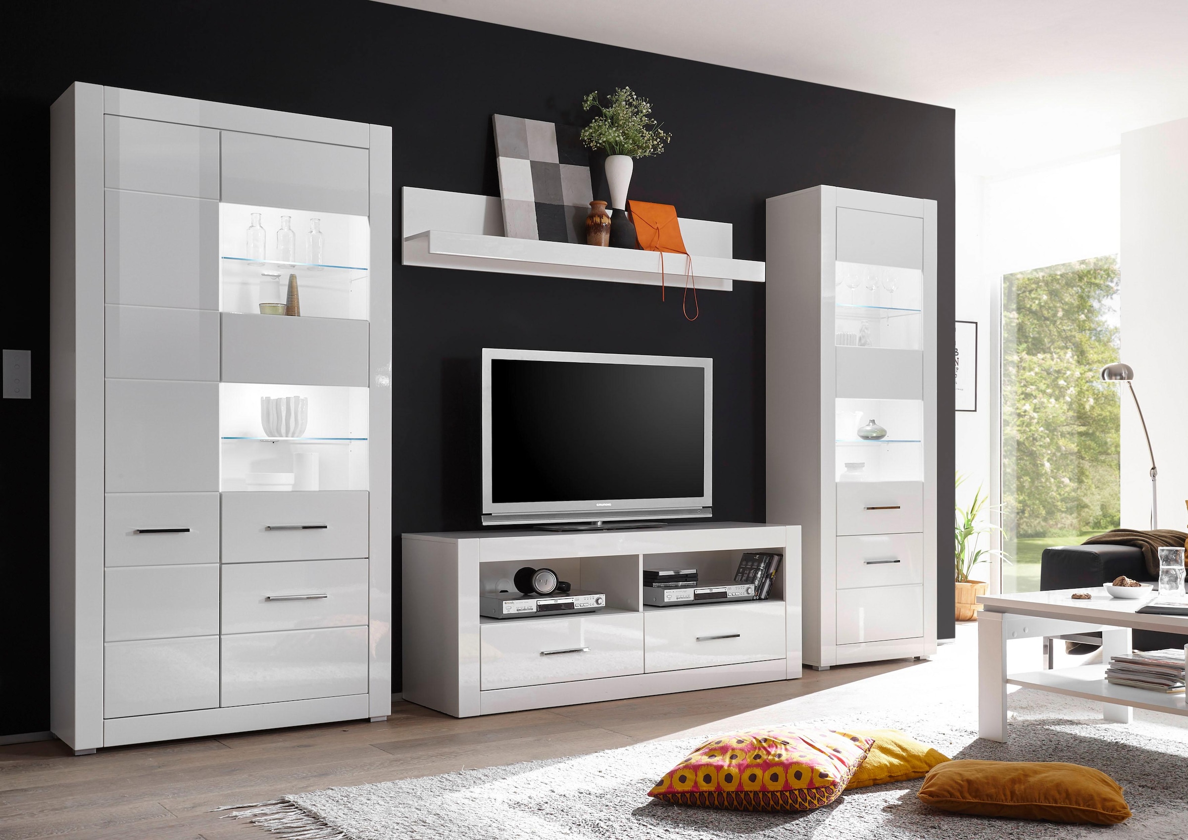 Home affaire Meuble mural »BIANCO« Set, 4 cuis tlg.