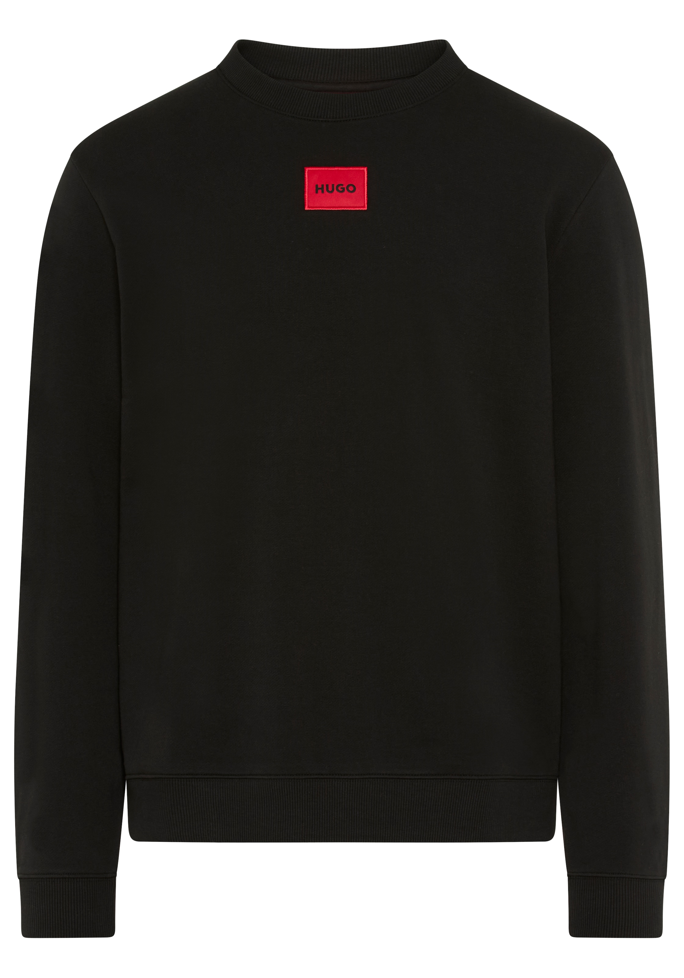 HUGO Sweatshirt »Diragol«, Rundhalsausschnitt, Regular Fit, HUGO Label
