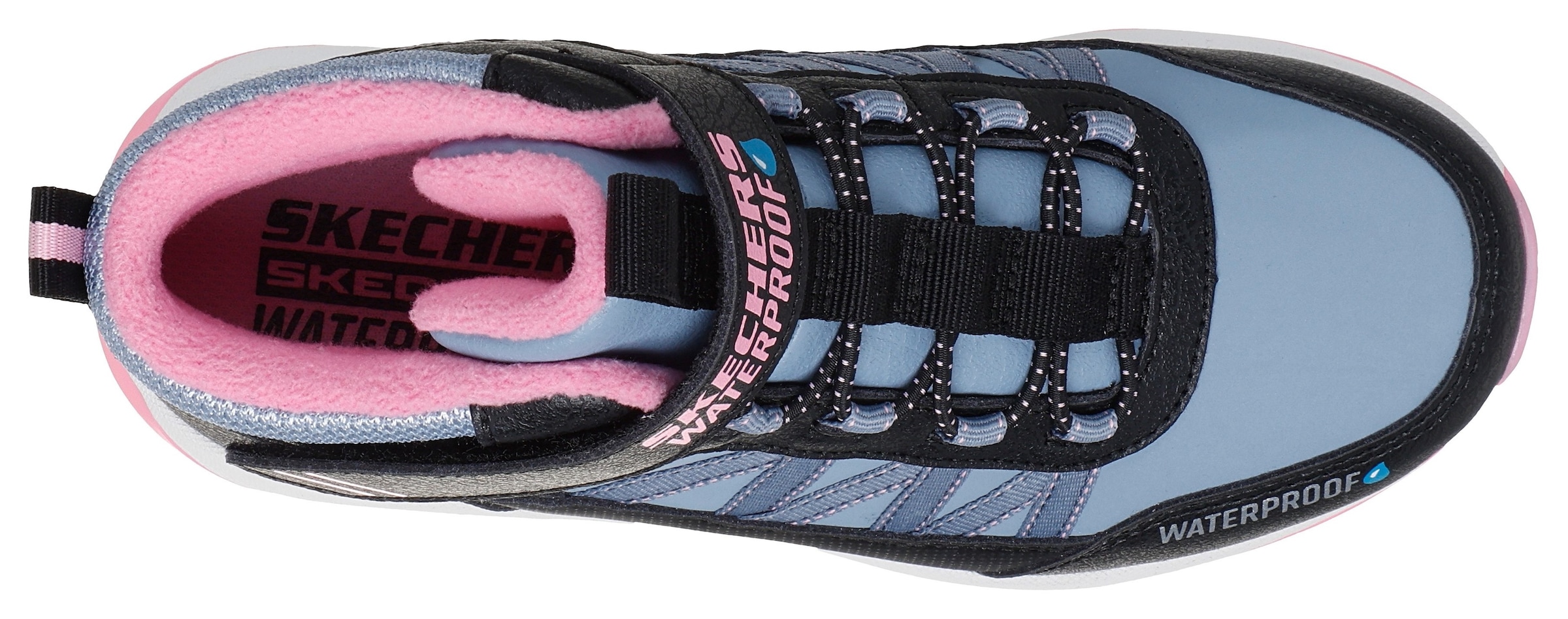 Skechers Klettstiefel »STORM BLAZER«  Winterboots, wasserabweisend, Grössenschablone zum Download