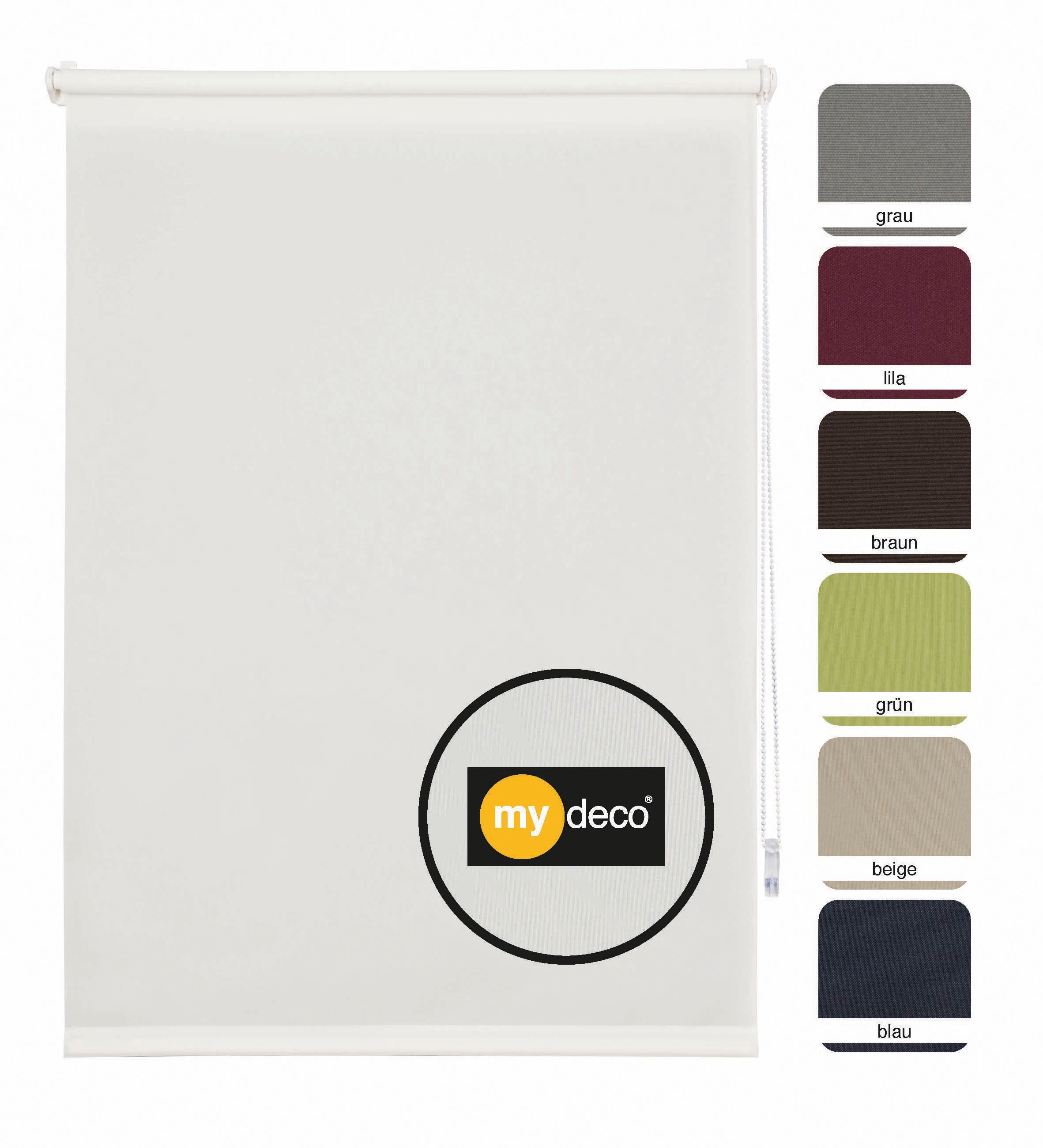 mydeco Store à tirage latéral »Win« Lichtschutz ohne Bohren freihängend bis Breite 120cm
