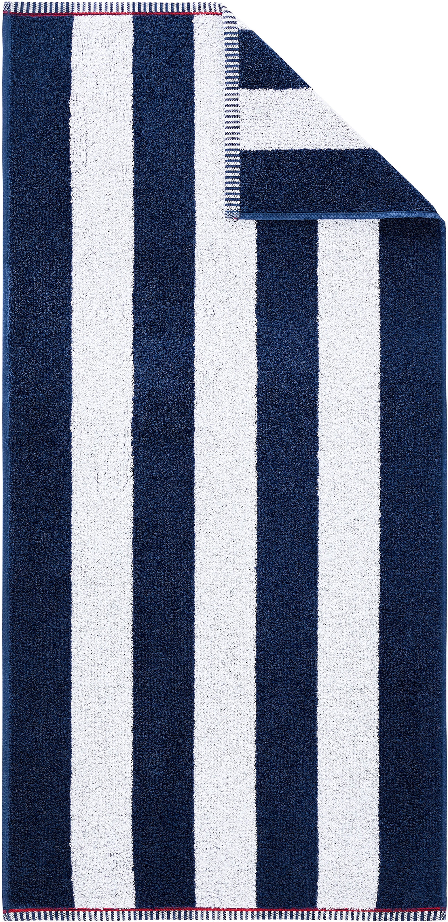 Dyckhoff Set de serviettes »Maritim, Block Stripe« Ensemble 3 cuis Frottee 2 Handtücher (50x100cm), 1 Duschtuch (70x140cm)