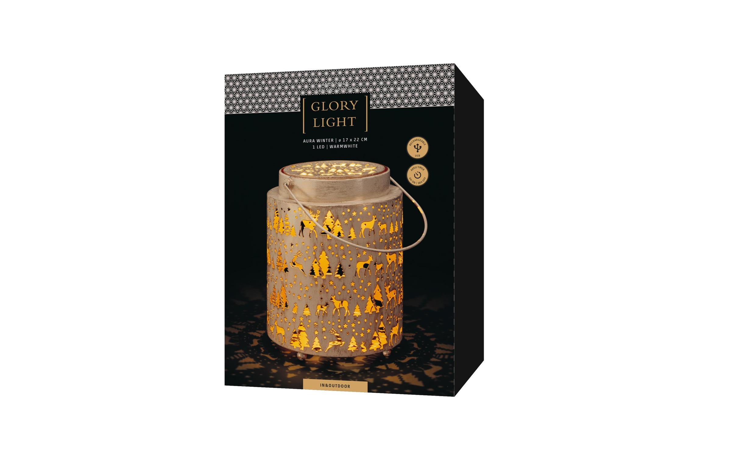 STT Lanterne LED »Aura winter«